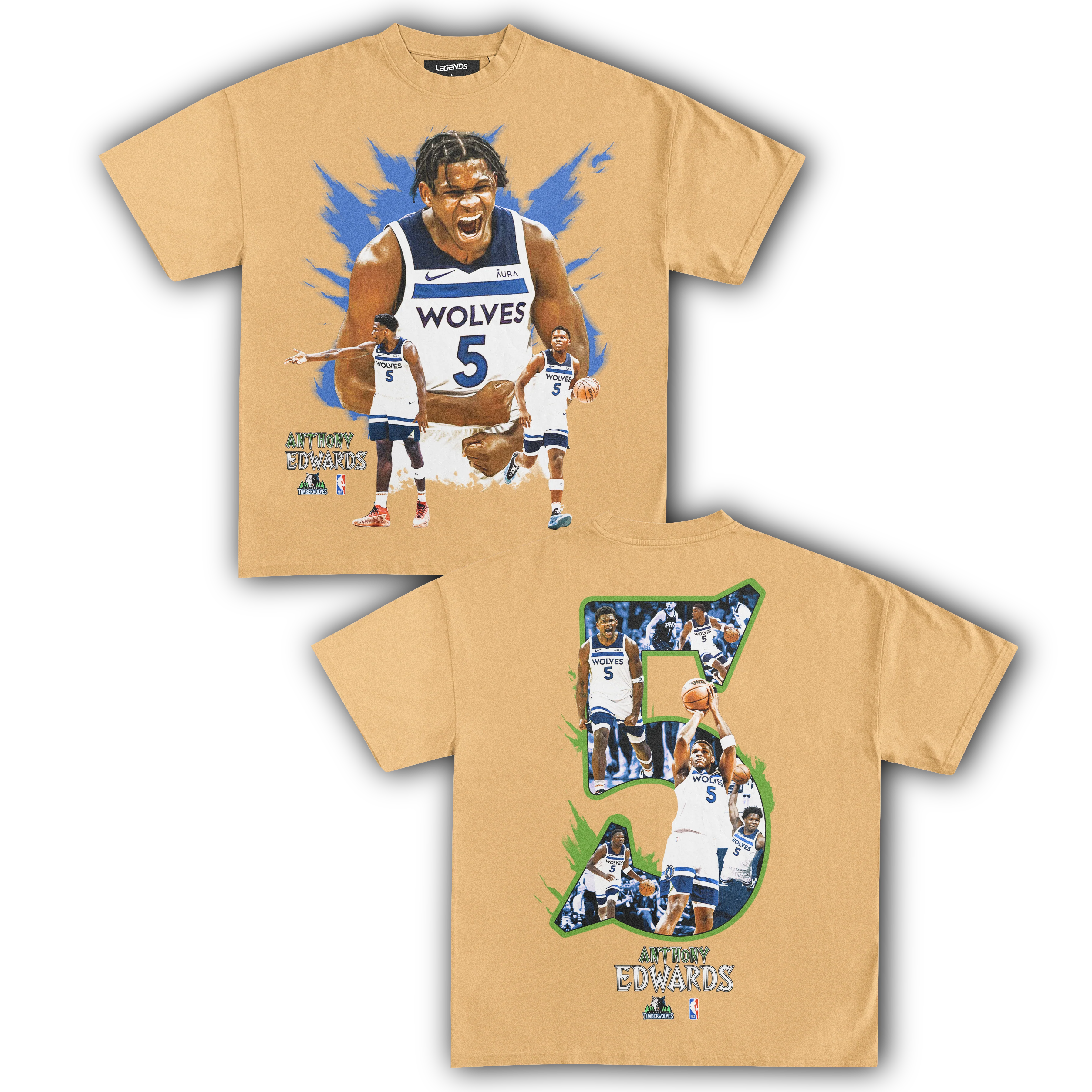 ANTHONY EDWARDS TEE (Double Sided) - Image 11