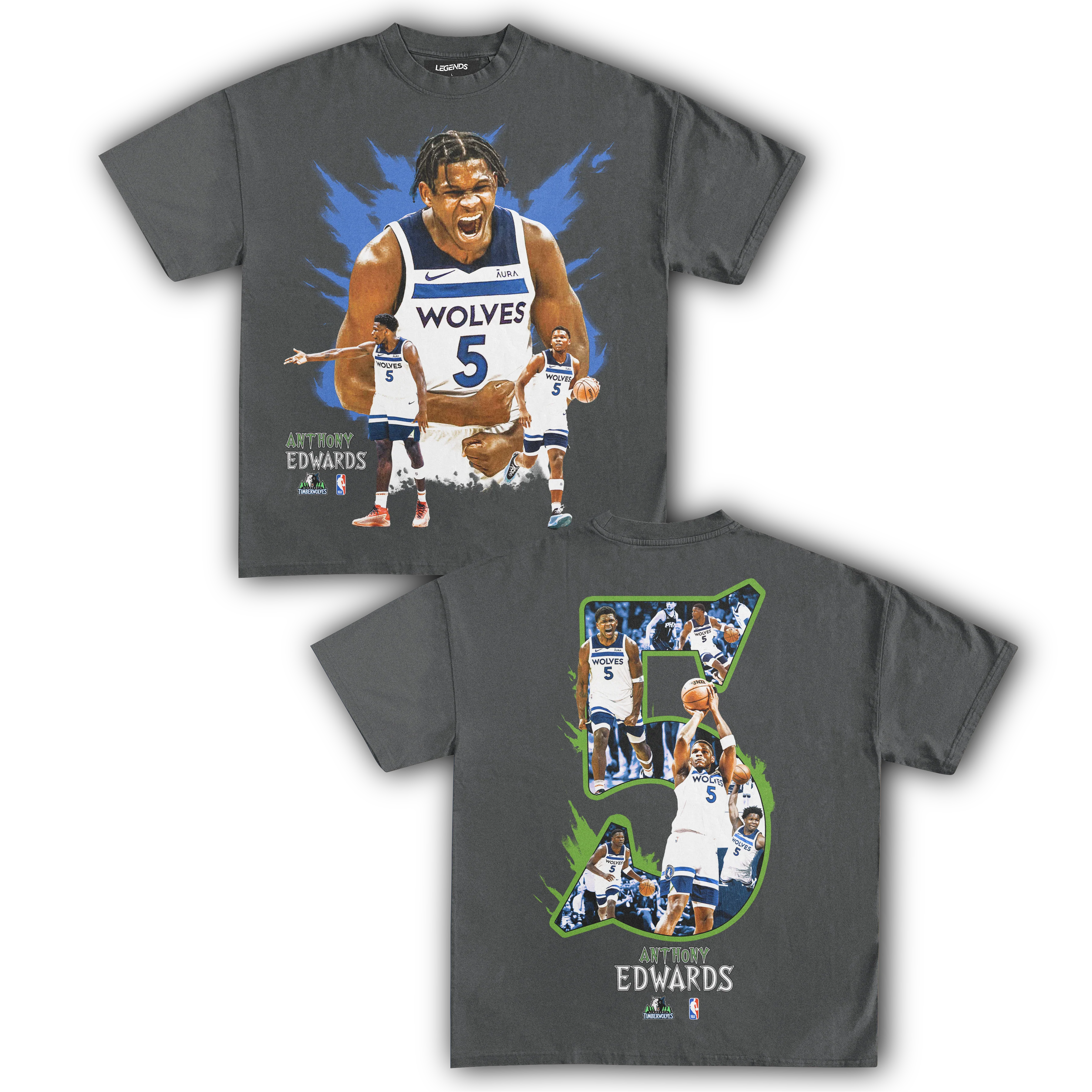 ANTHONY EDWARDS TEE (Double Sided) - Image 6