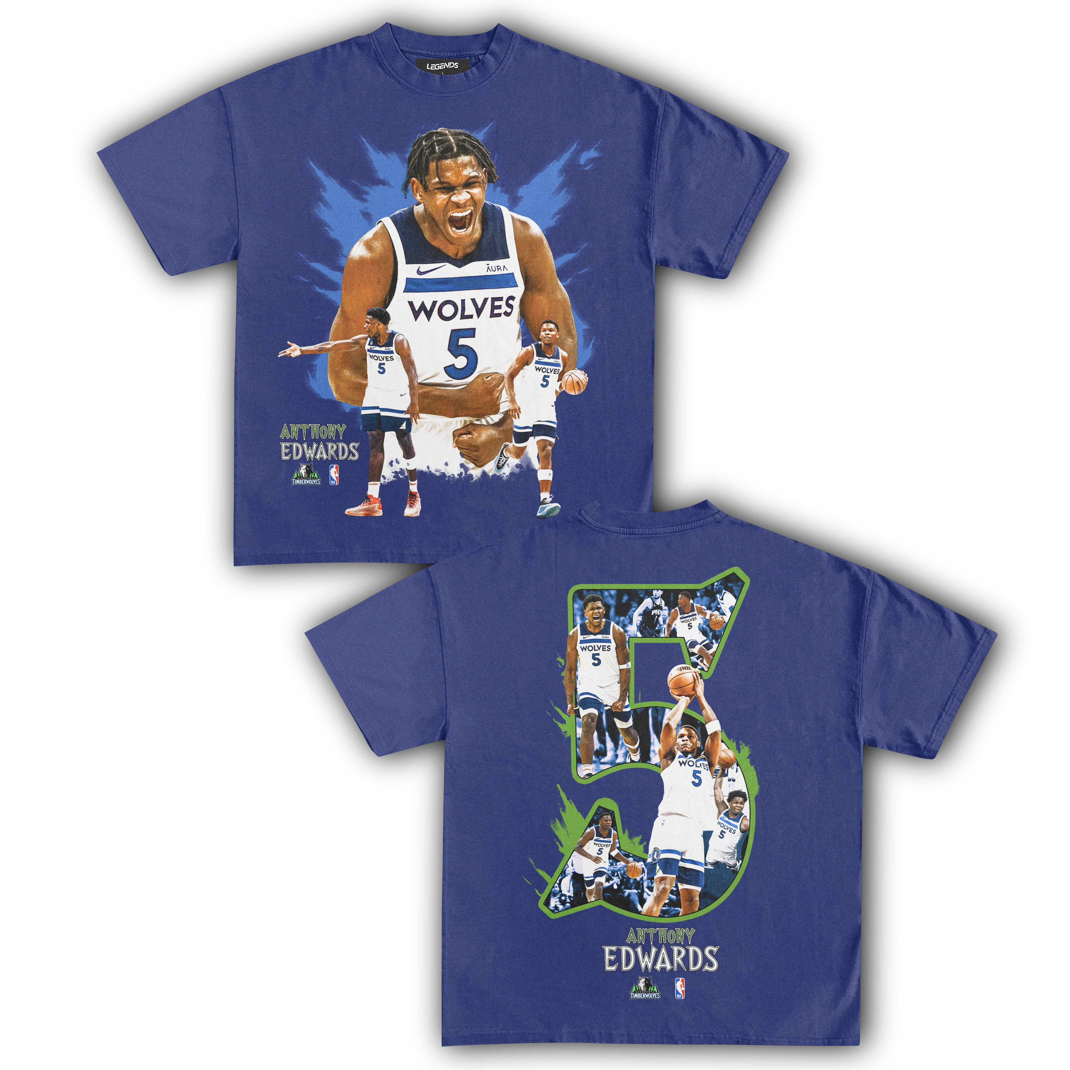 ANTHONY EDWARDS TEE (Double Sided) - Image 7