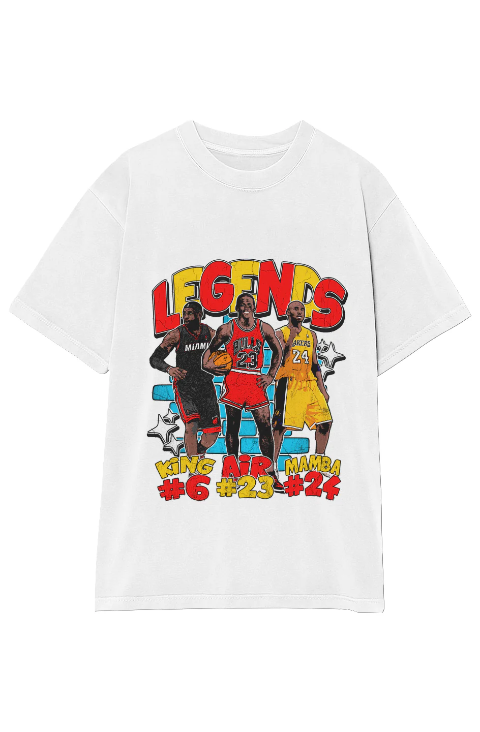 BASKETBALL LEGENDS TEE (Double Sided) - Image 15
