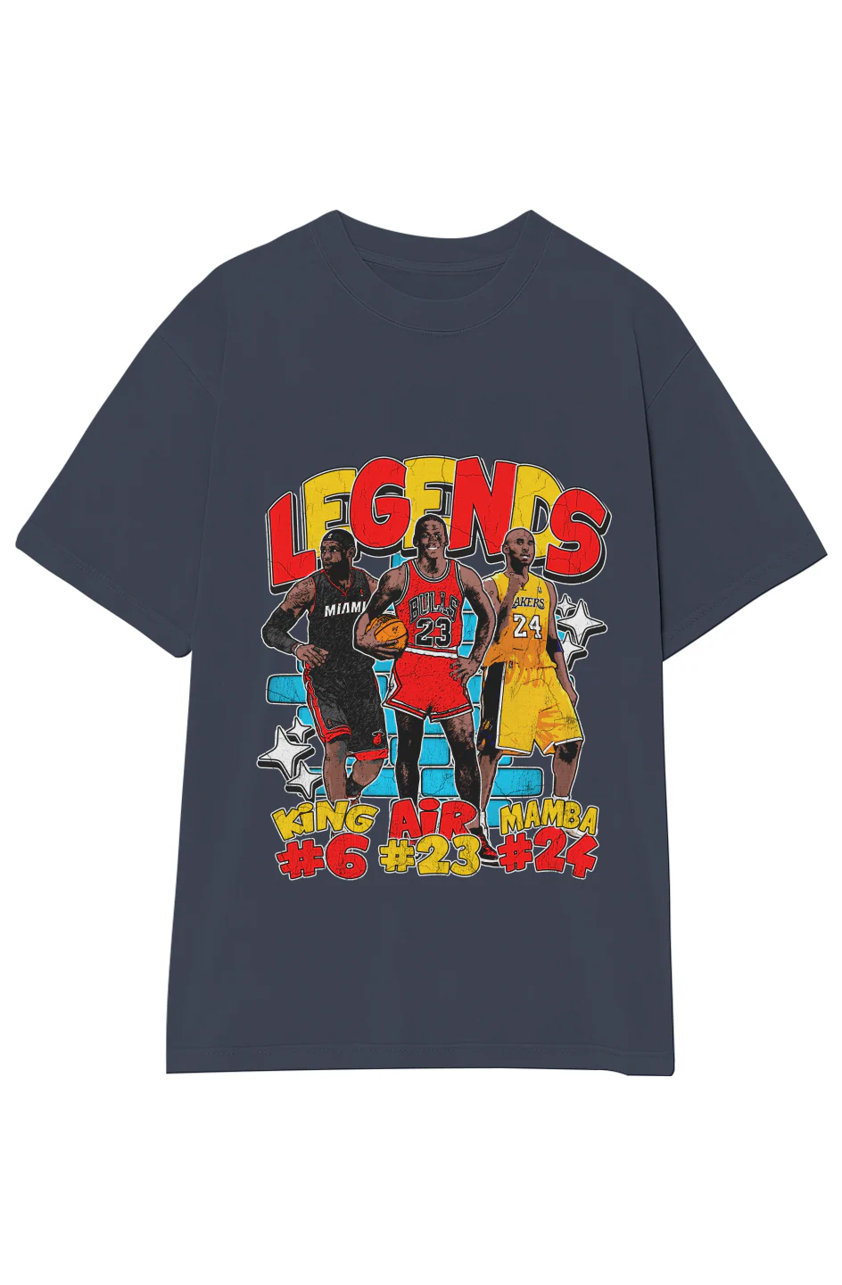 BASKETBALL LEGENDS TEE (Double Sided) - Image 17