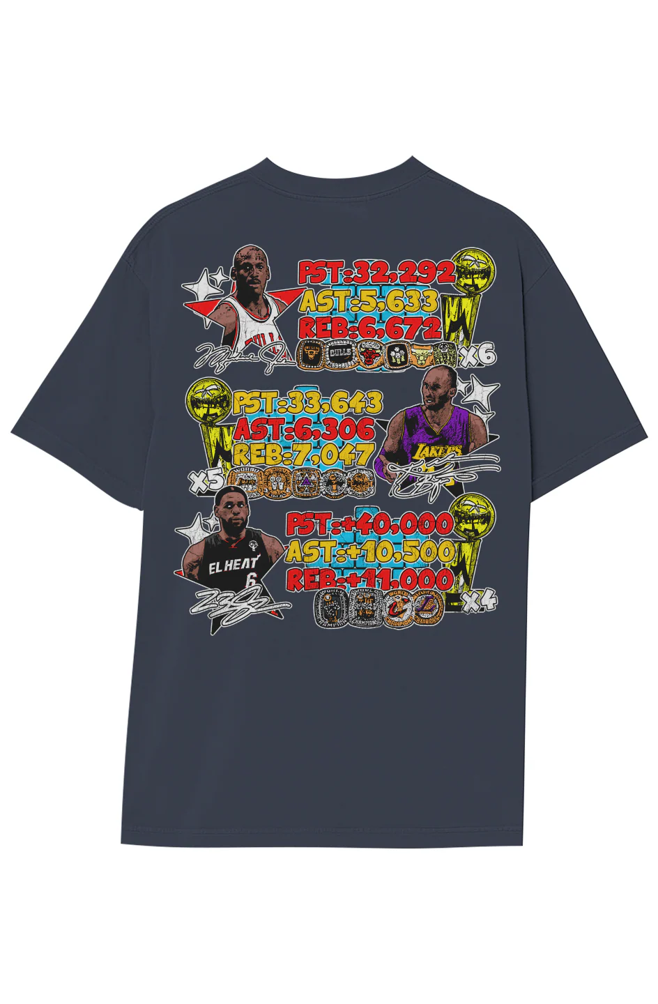 BASKETBALL LEGENDS TEE (Double Sided) - Image 18