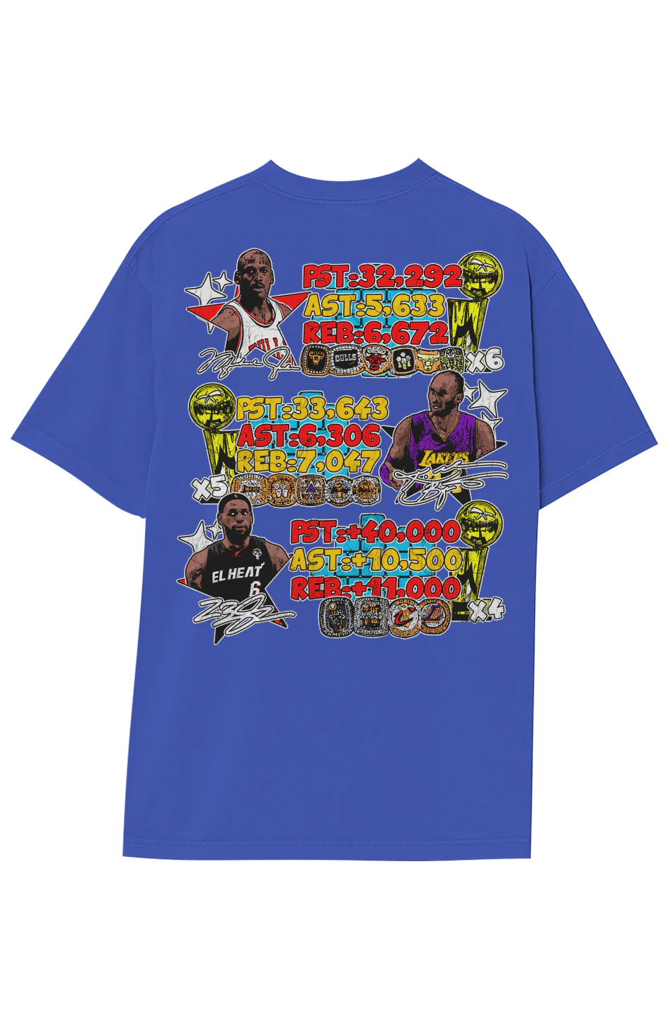 BASKETBALL LEGENDS TEE (Double Sided) - Image 20