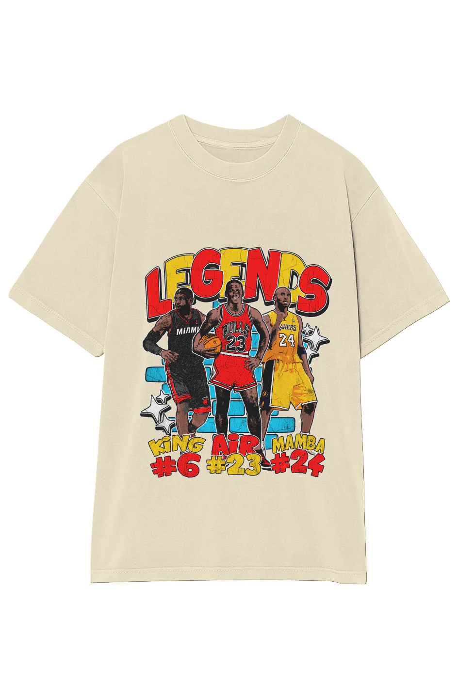 BASKETBALL LEGENDS TEE (Double Sided) - Image 27