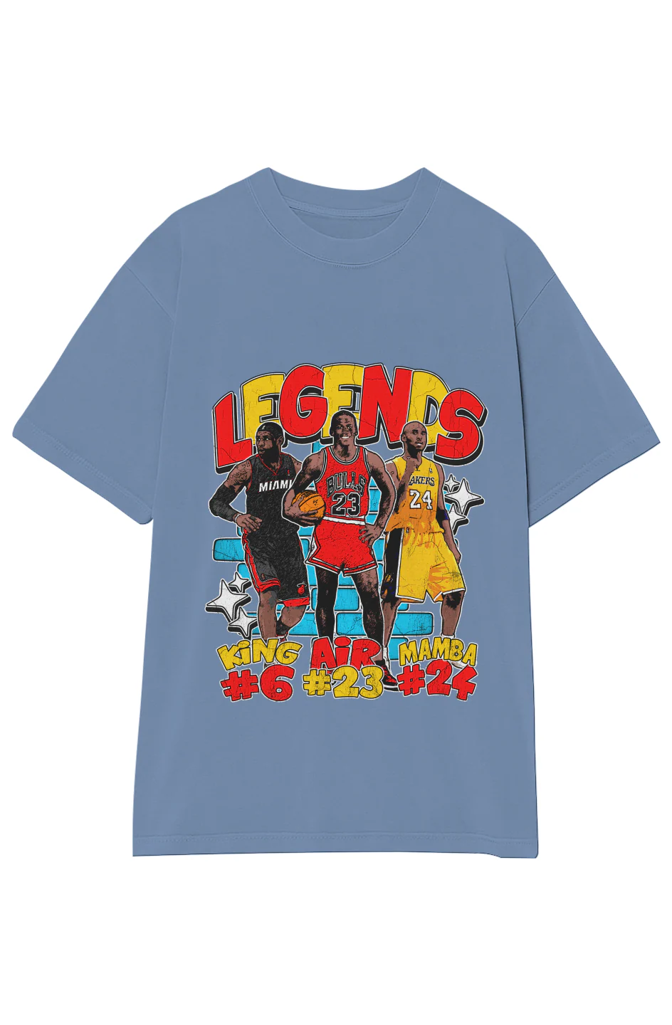 BASKETBALL LEGENDS TEE (Double Sided) - Image 29