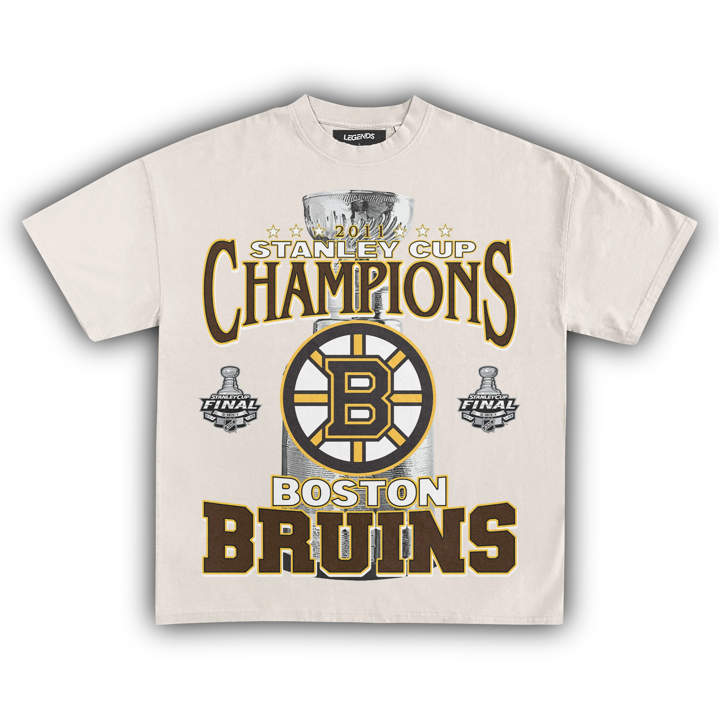 BOSTON BRUINS STANLEY CUP CHAMPIONS 2011 TEE - Image 5