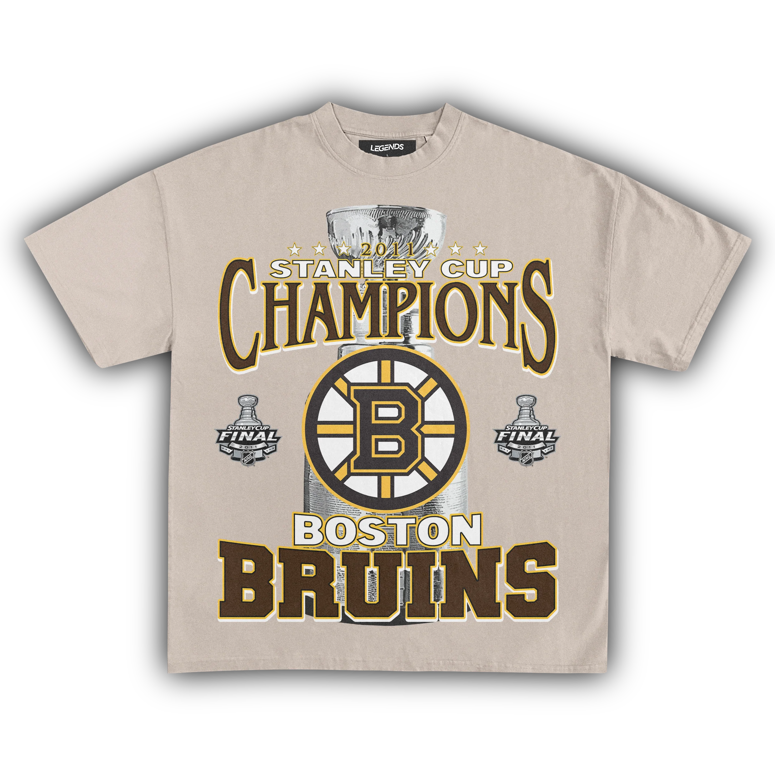 BOSTON BRUINS STANLEY CUP CHAMPIONS 2011 TEE - Image 6