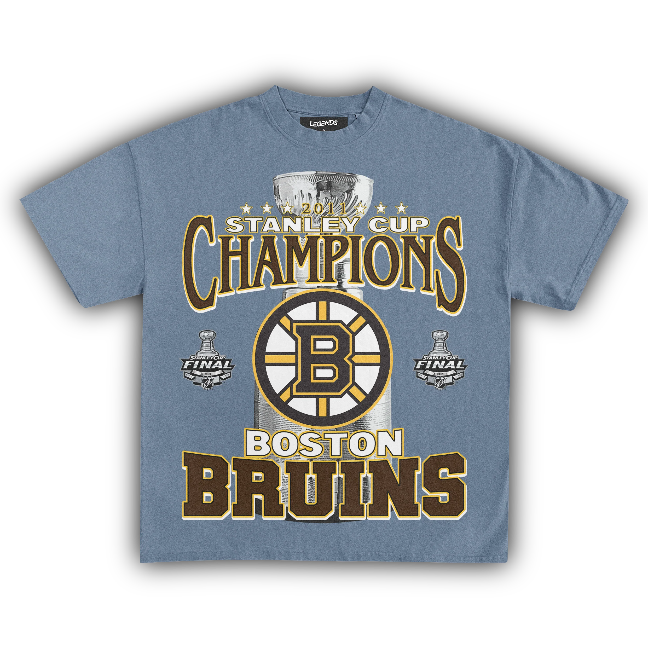 BOSTON BRUINS STANLEY CUP CHAMPIONS 2011 TEE - Image 8