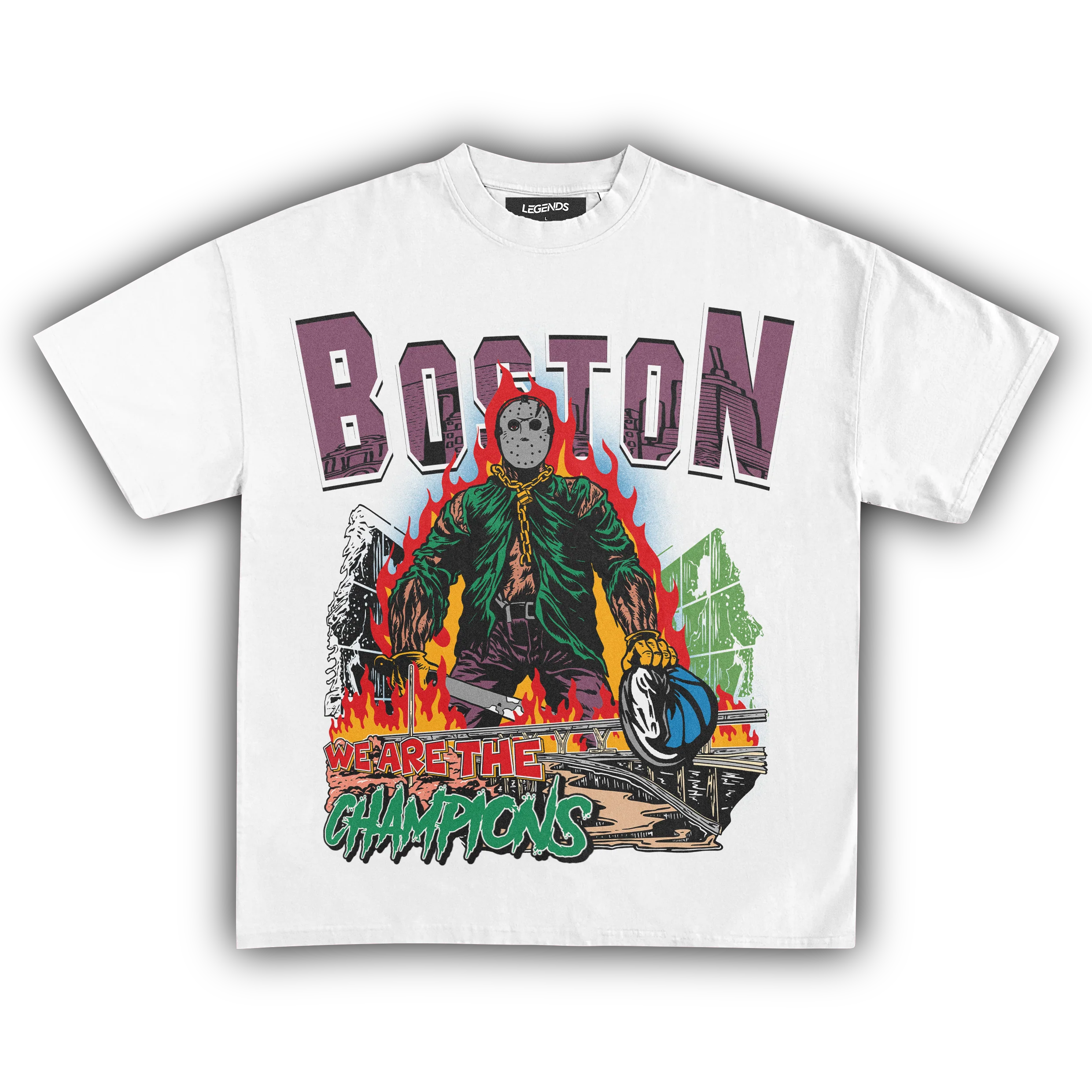 BOSTON CELTICS HELLFIRE TEE - Image 11