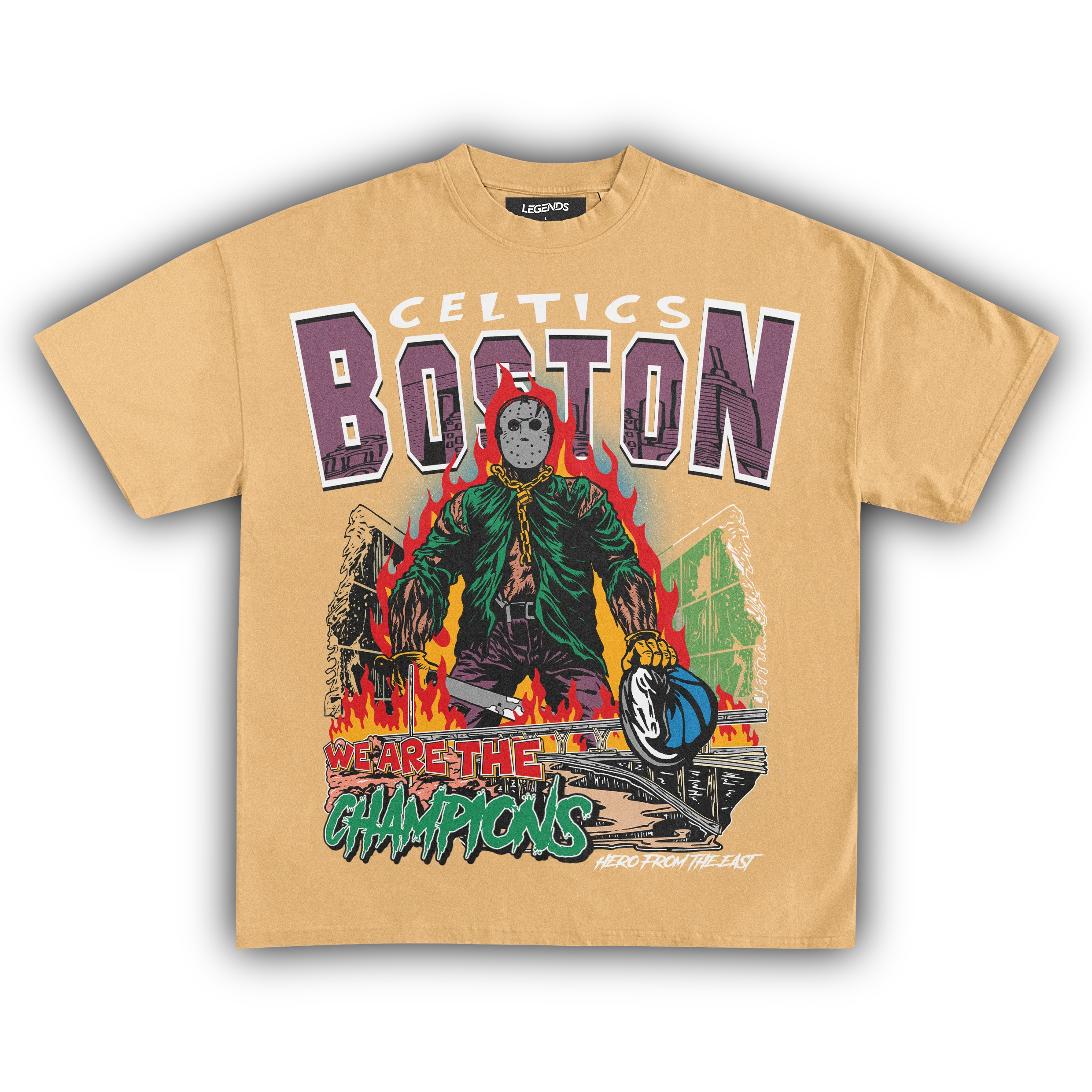 BOSTON CELTICS HELLFIRE TEE - Image 8