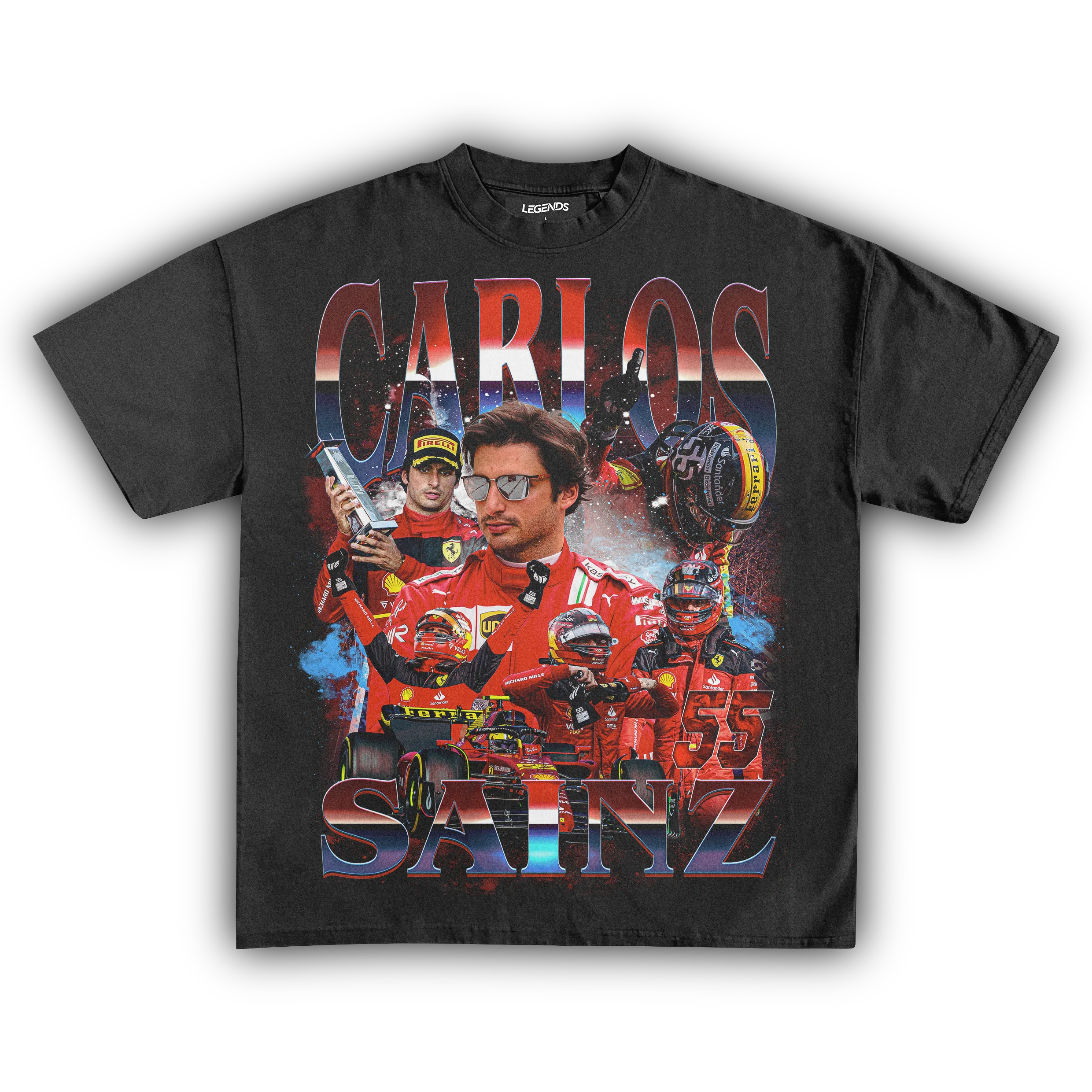 CARLOS SAINZ FERRARI TEE - Image 3