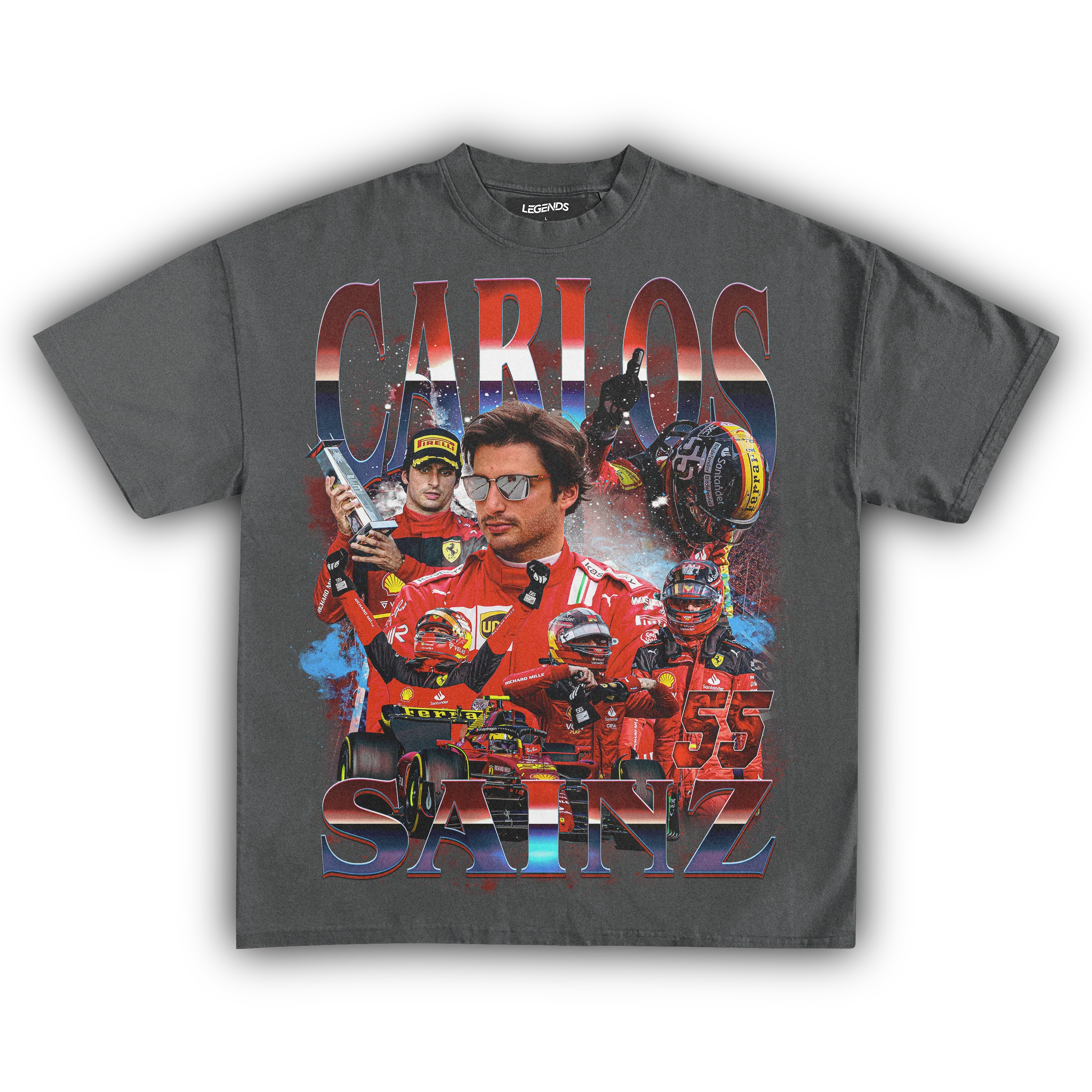 CARLOS SAINZ FERRARI TEE - Image 4
