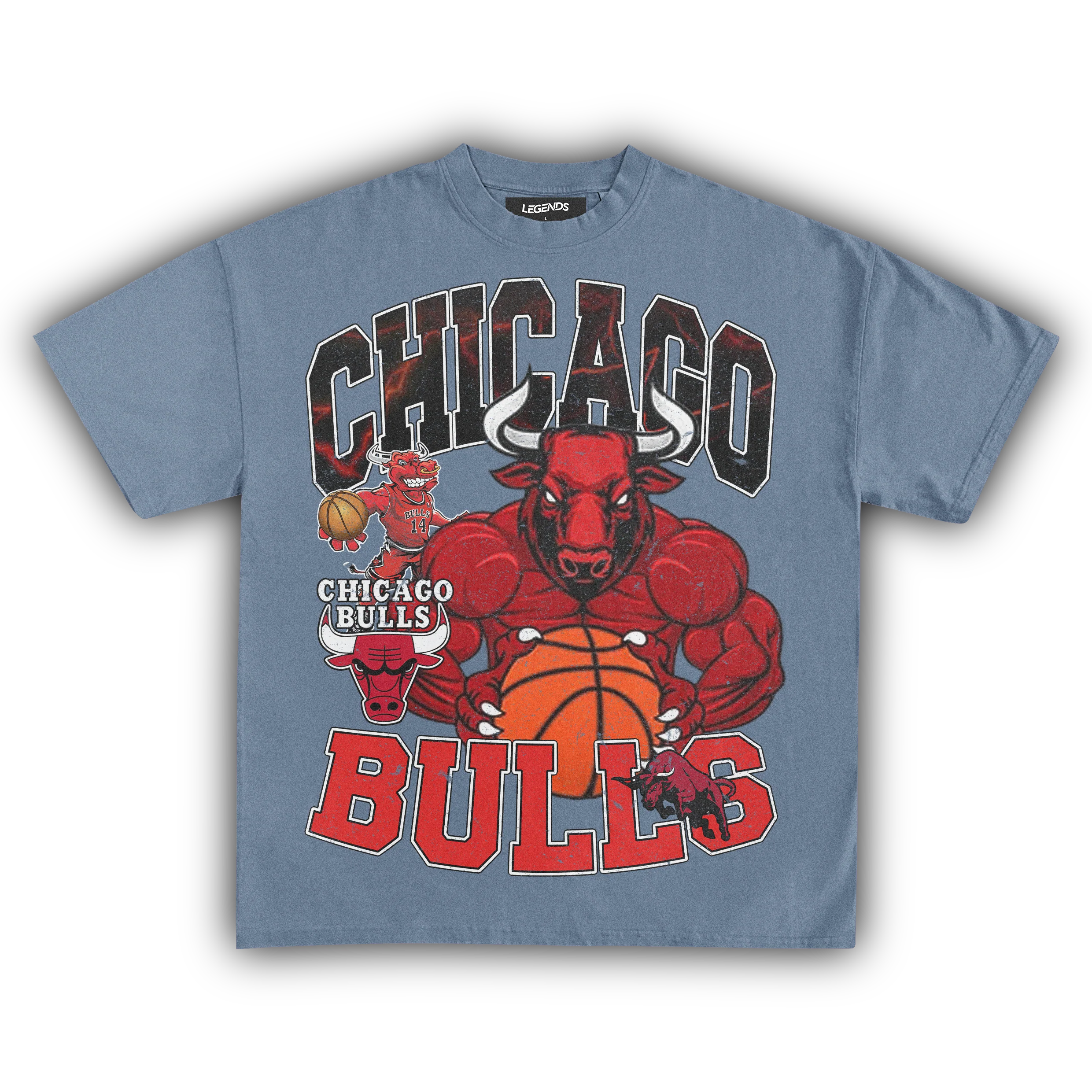CHICAGO BULLS VINTAGE TEE - Image 3