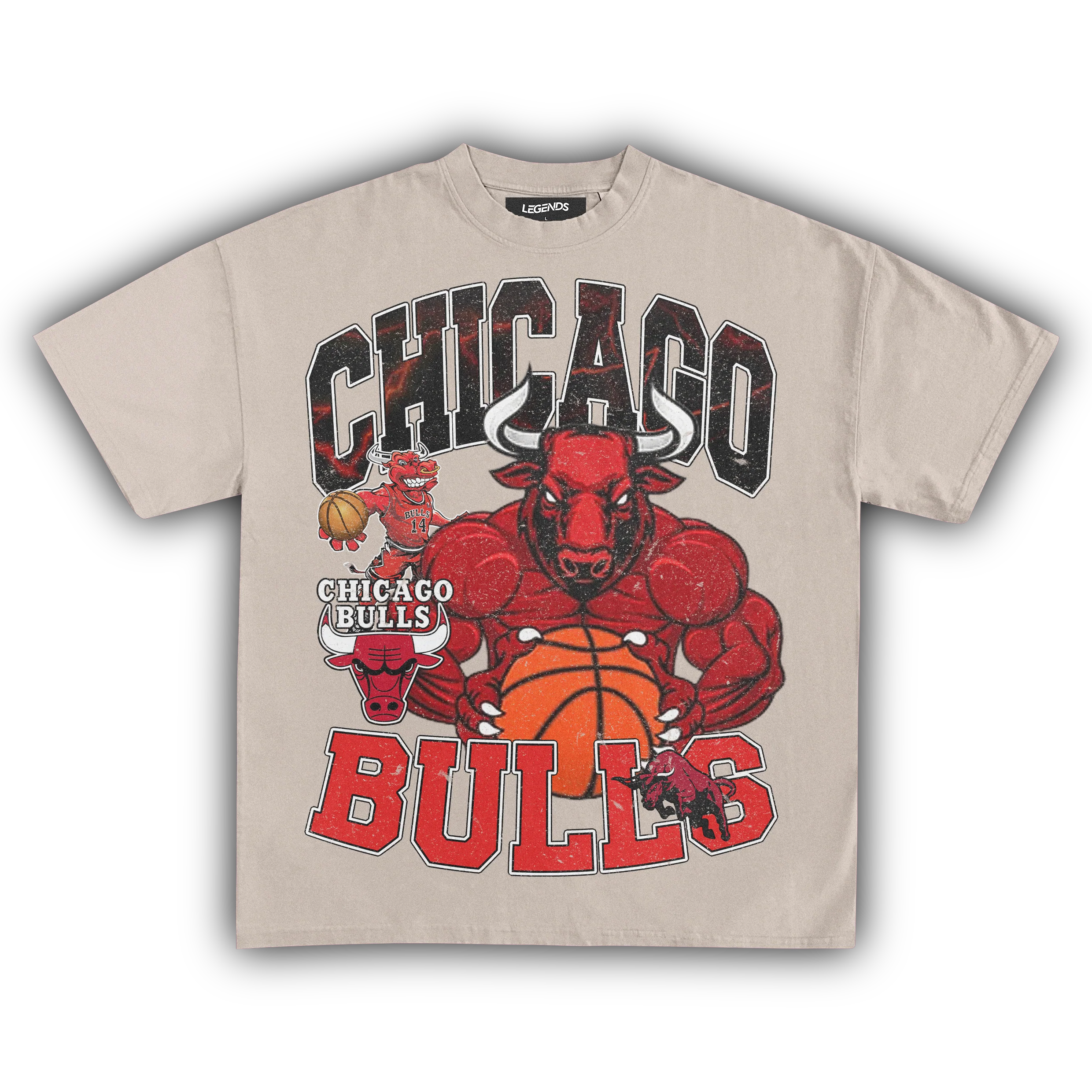 CHICAGO BULLS VINTAGE TEE - Image 9