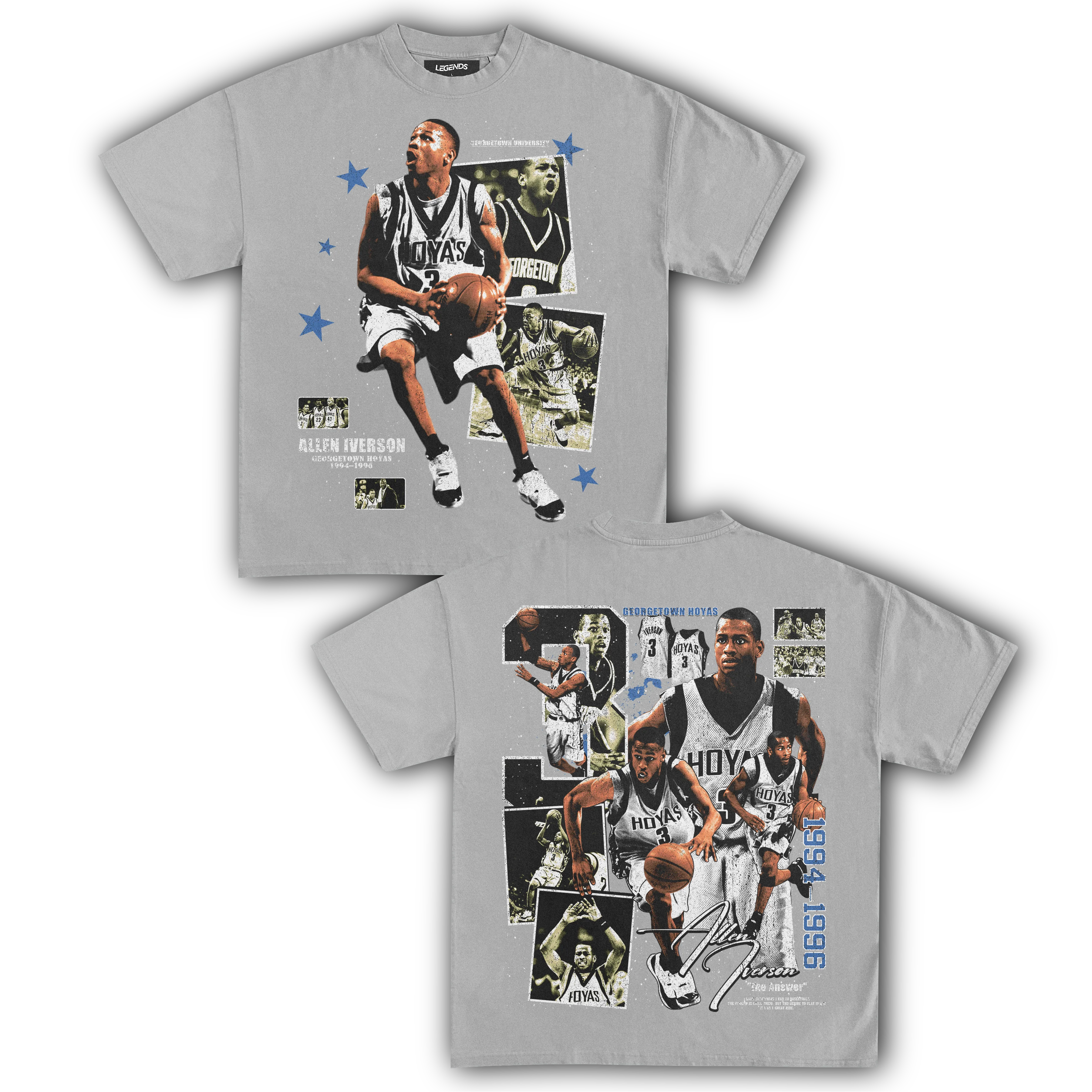 ALLEN IVERSON HOYAS TEE - Image 4