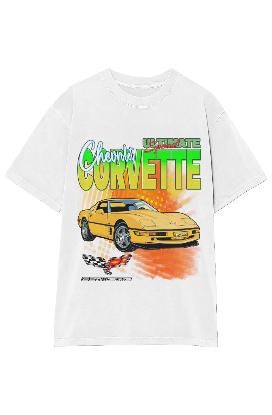 CORVETTE ULTIMATE SPEED CLASSICS TEE (Double Sided) - Image 12