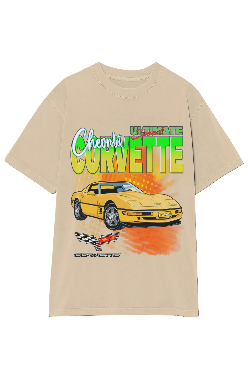 CORVETTE ULTIMATE SPEED CLASSICS TEE (Double Sided) - Image 18