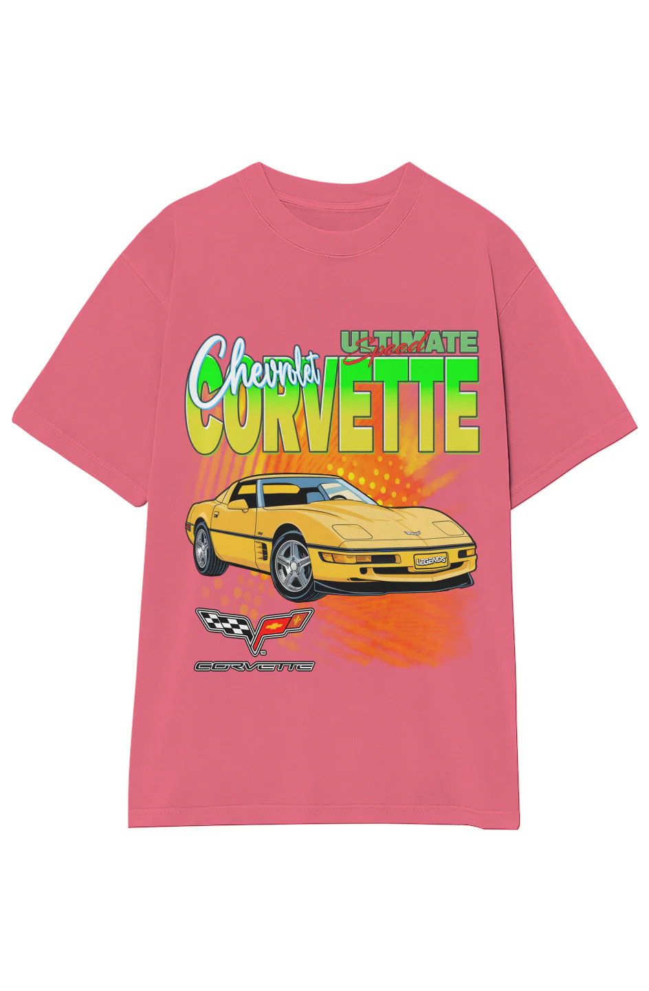 CORVETTE ULTIMATE SPEED CLASSICS TEE (Double Sided) - Image 24