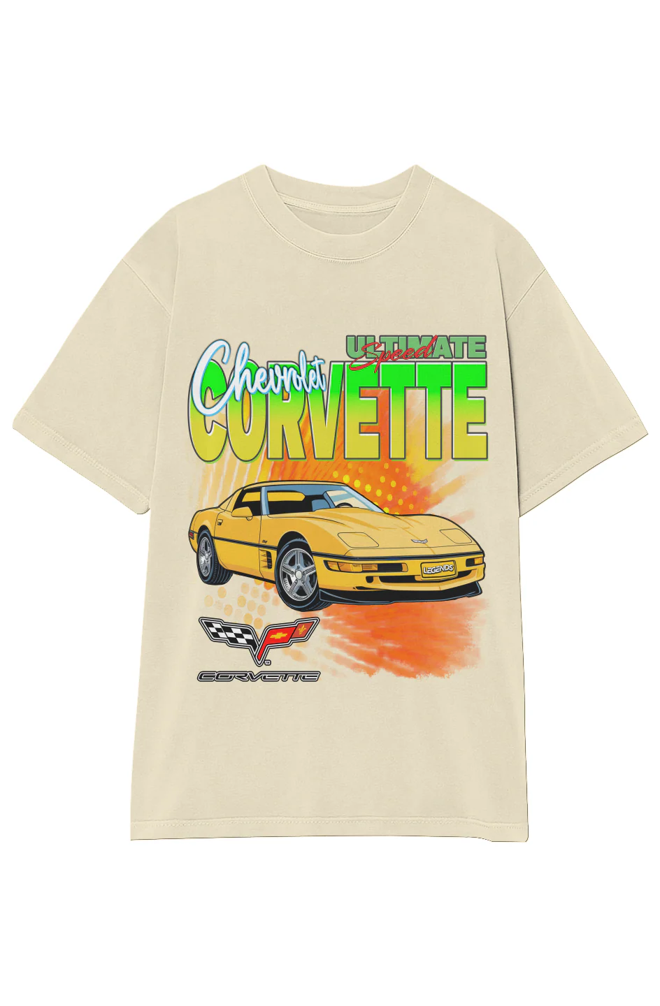 CORVETTE ULTIMATE SPEED CLASSICS TEE (Double Sided) - Image 28