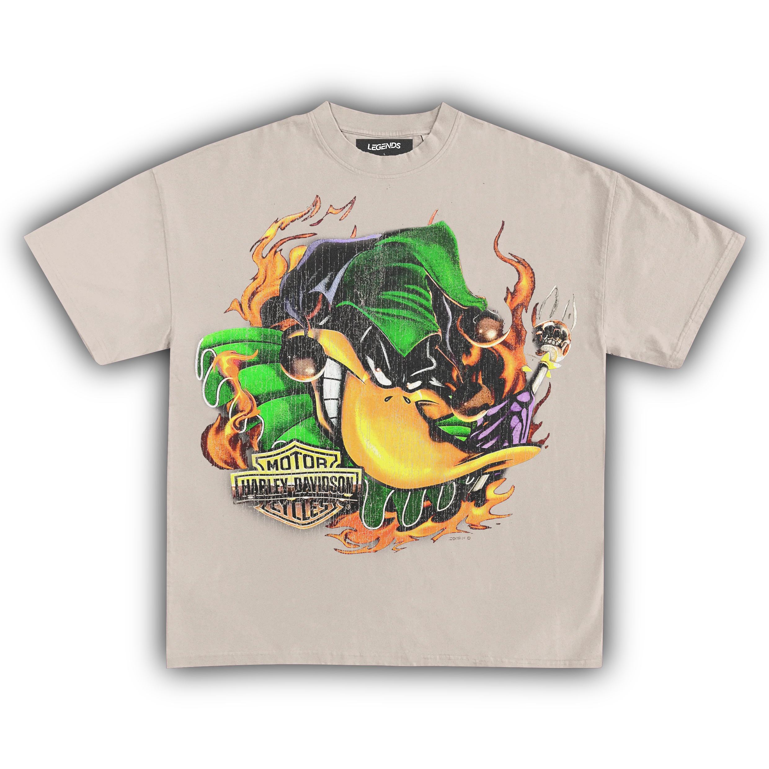 DAFFY DUCK HARLEY DAVIDSON VINTAGE TEE - Image 6