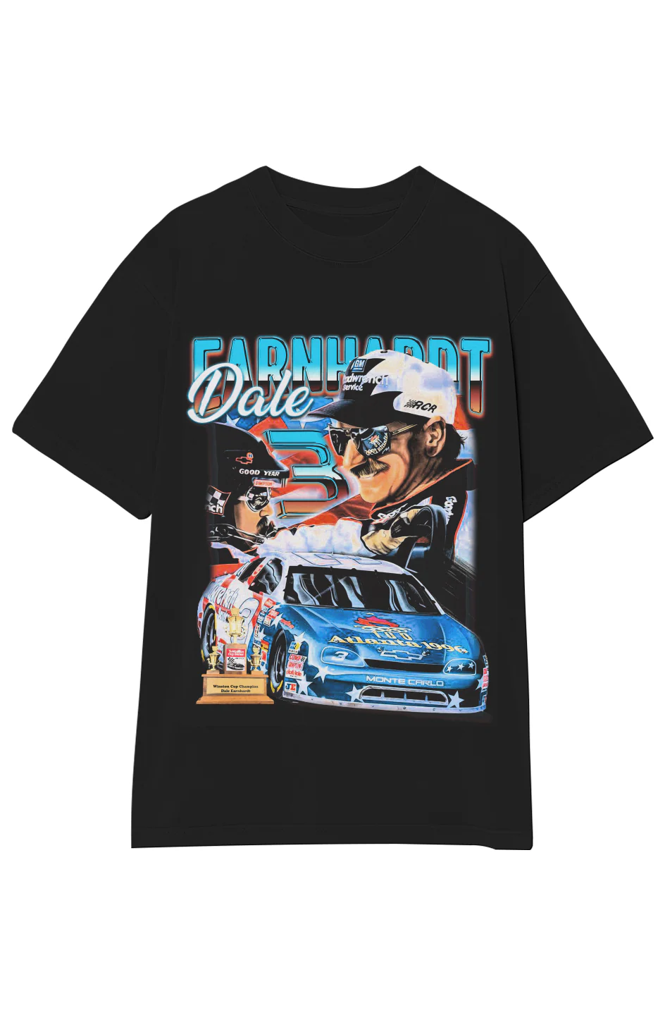 DALE EARNHARDT NASCAR TEE (Double Sided) - Image 10