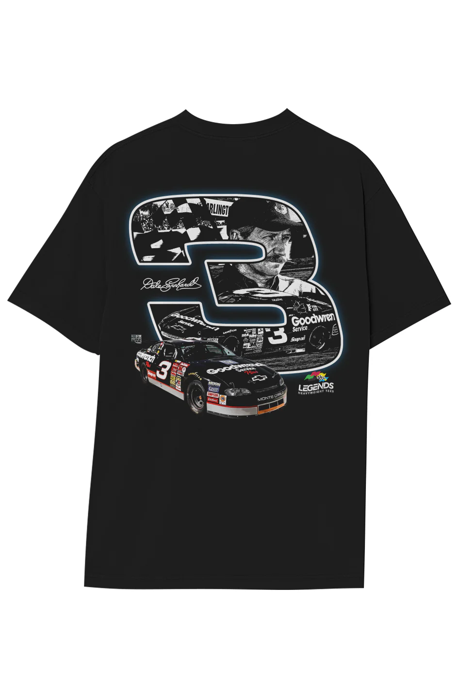 DALE EARNHARDT NASCAR TEE (Double Sided) - Image 11