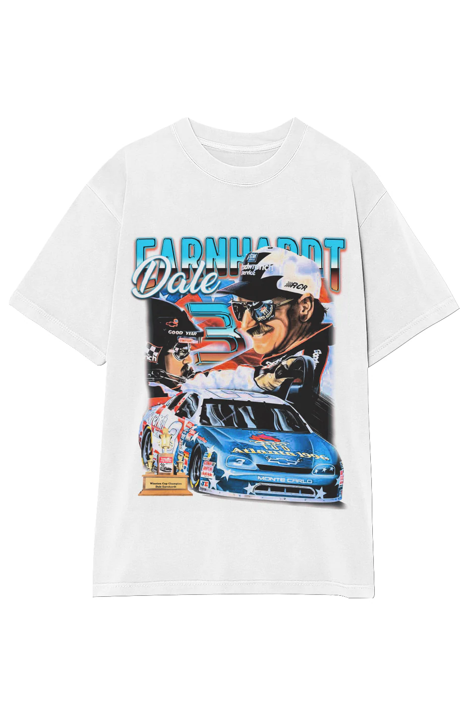DALE EARNHARDT NASCAR TEE (Double Sided) - Image 12