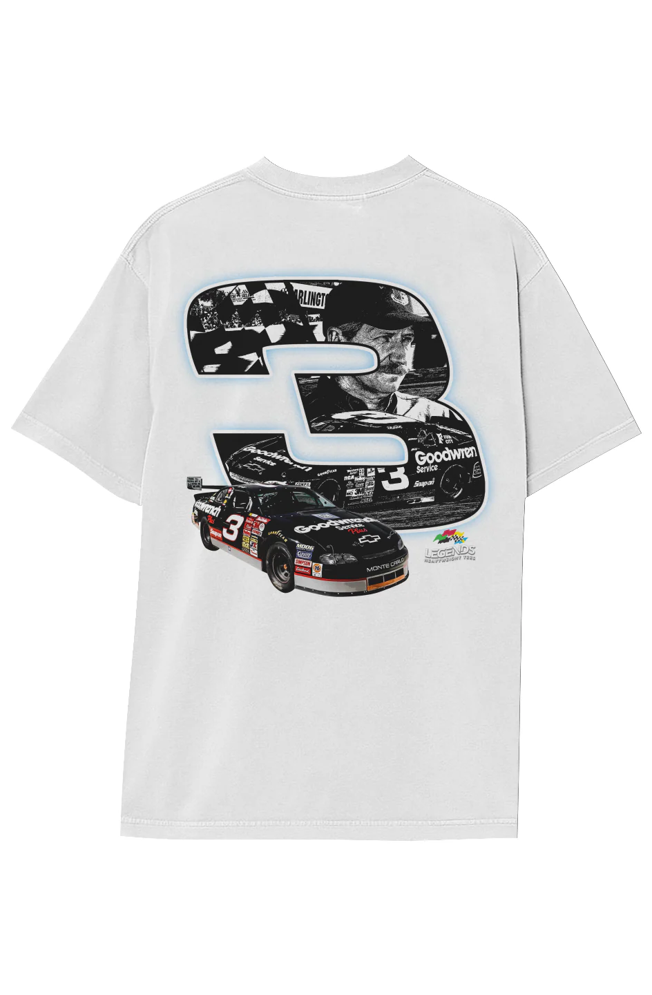 DALE EARNHARDT NASCAR TEE (Double Sided) - Image 13