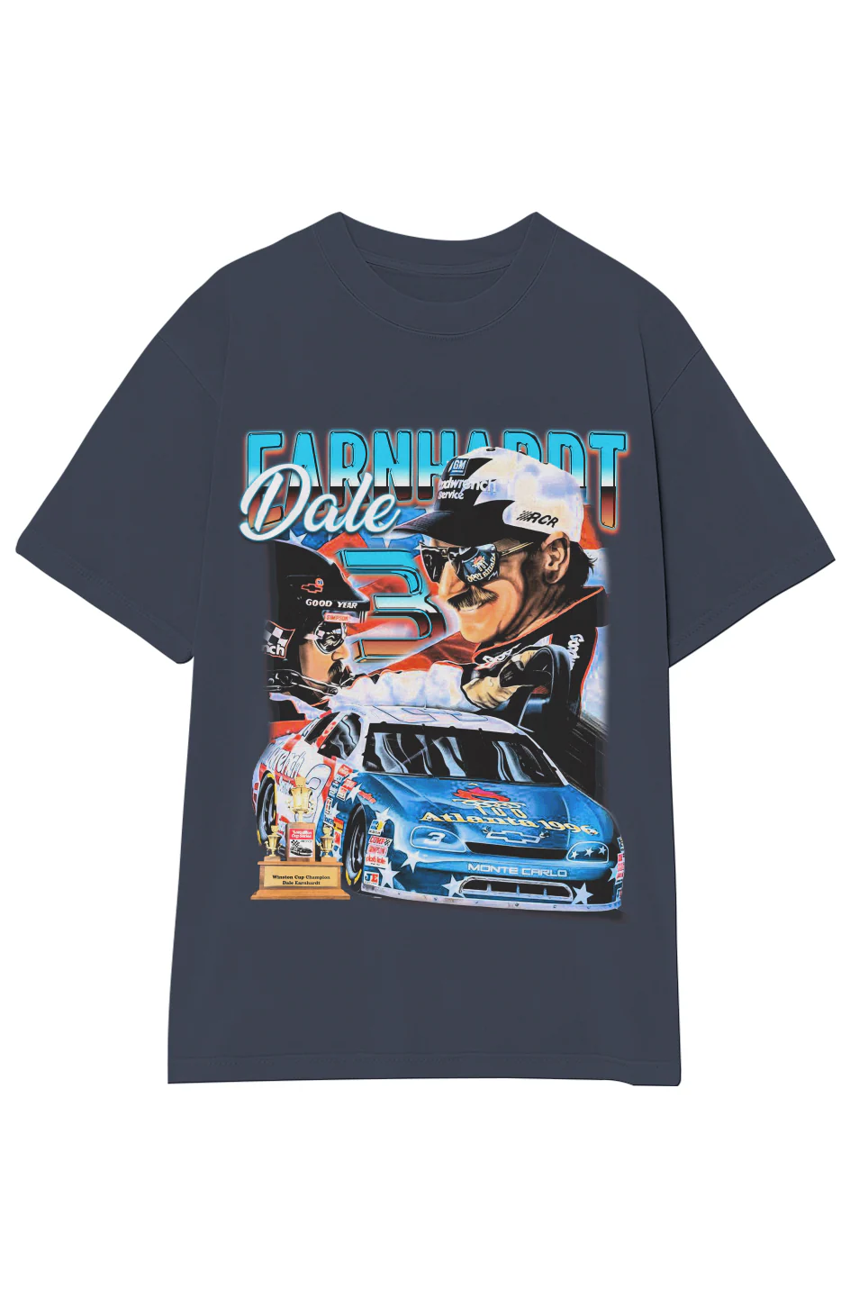 DALE EARNHARDT NASCAR TEE (Double Sided) - Image 14