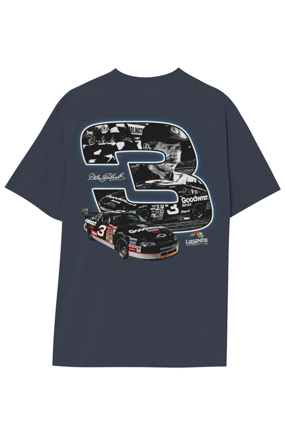 DALE EARNHARDT NASCAR TEE (Double Sided) - Image 15