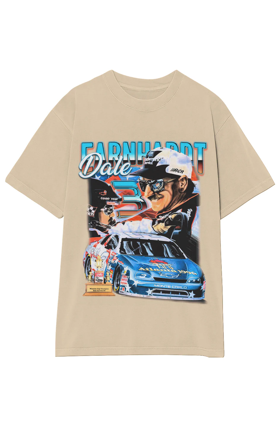 DALE EARNHARDT NASCAR TEE (Double Sided) - Image 16