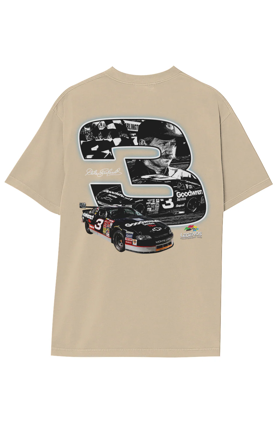 DALE EARNHARDT NASCAR TEE (Double Sided) - Image 17