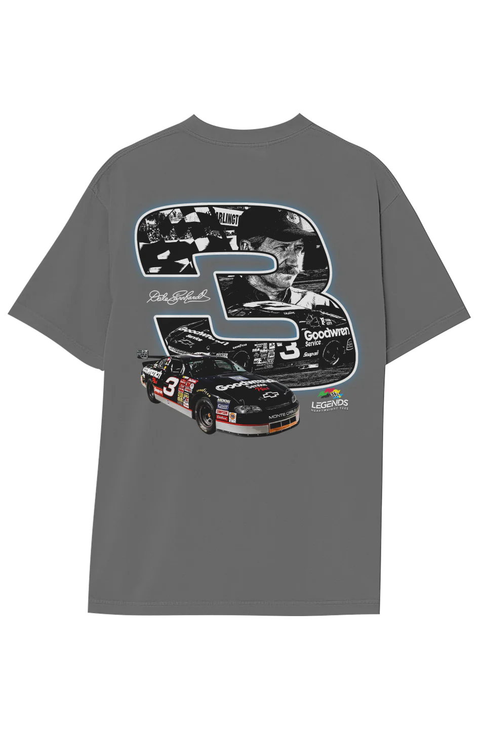 DALE EARNHARDT NASCAR TEE (Double Sided) - Image 19