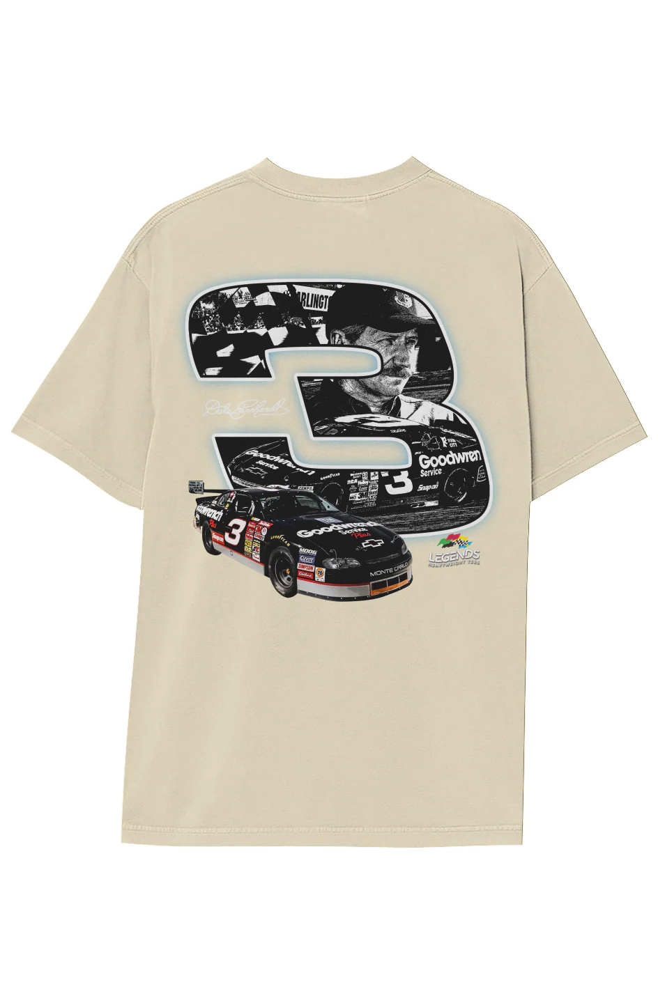 DALE EARNHARDT NASCAR TEE (Double Sided) - Image 23