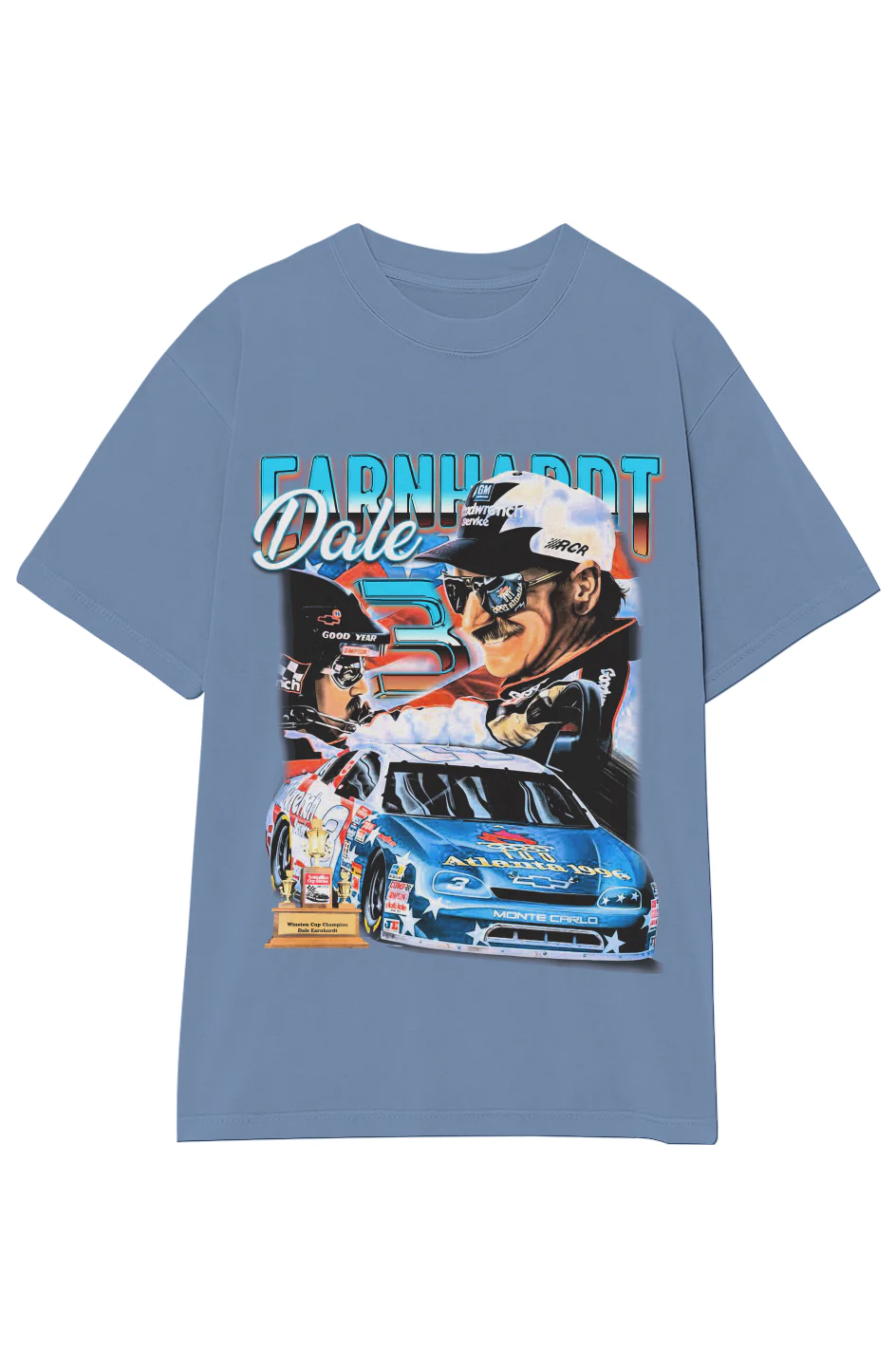 DALE EARNHARDT NASCAR TEE (Double Sided) - Image 24