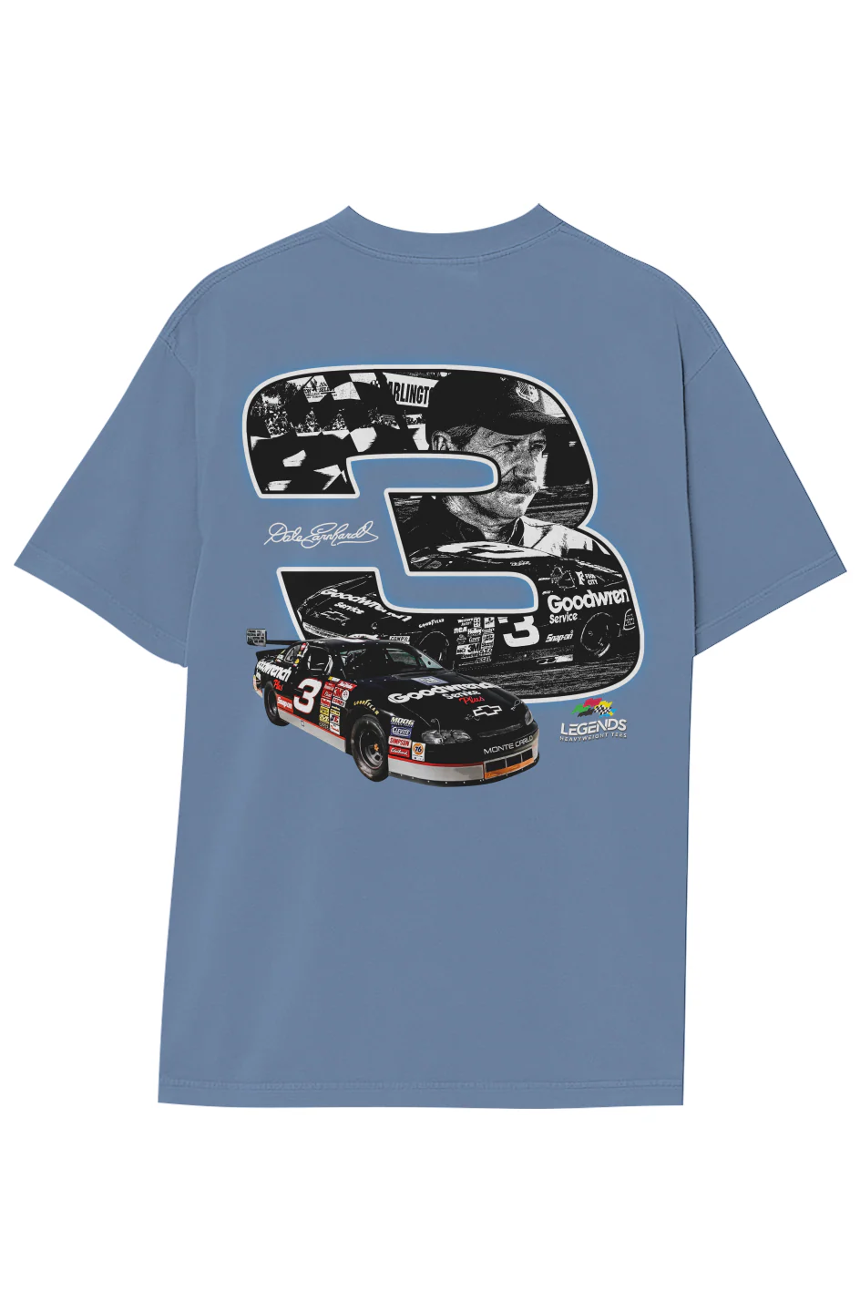 DALE EARNHARDT NASCAR TEE (Double Sided) - Image 25