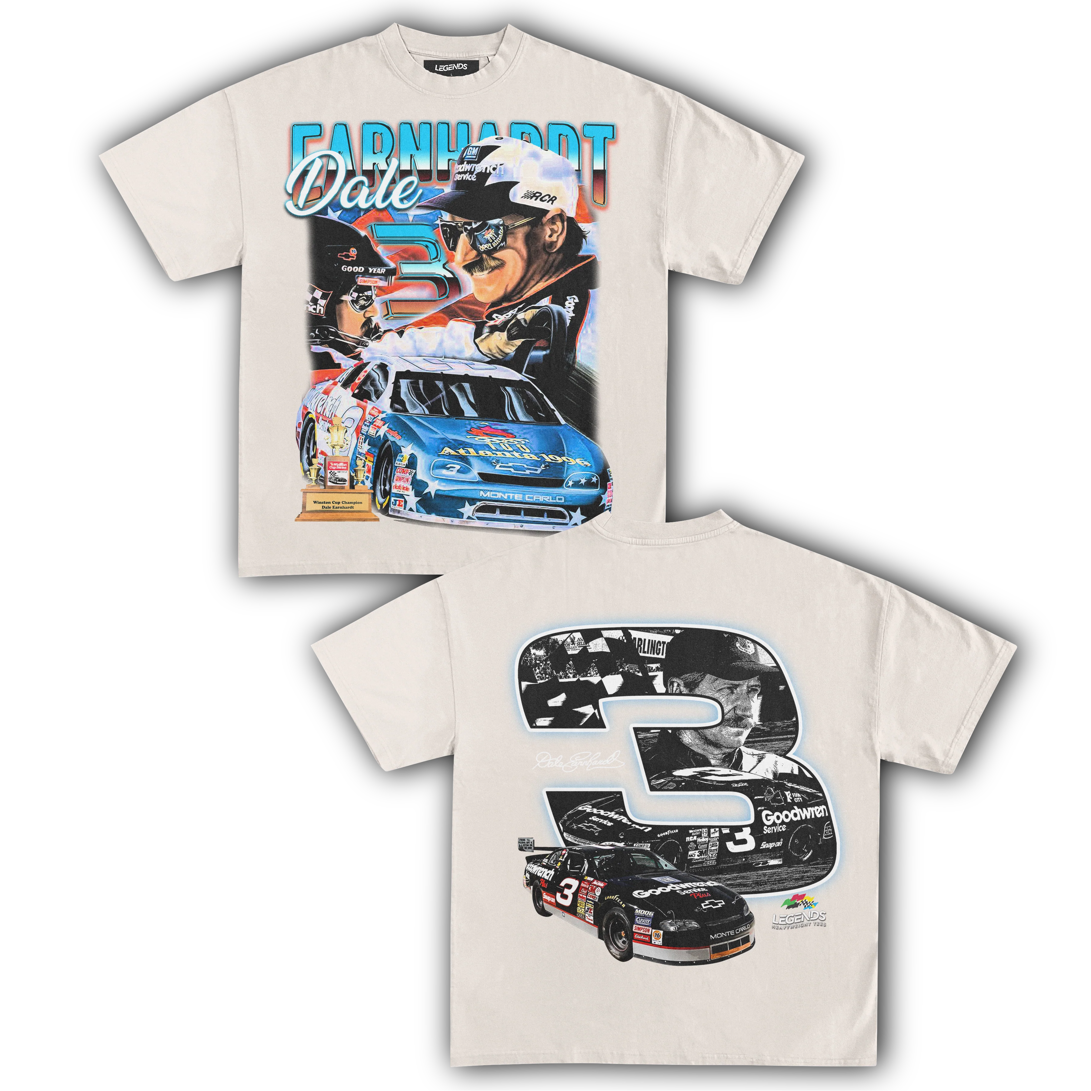 DALE EARNHARDT NASCAR TEE (Double Sided) - Image 6