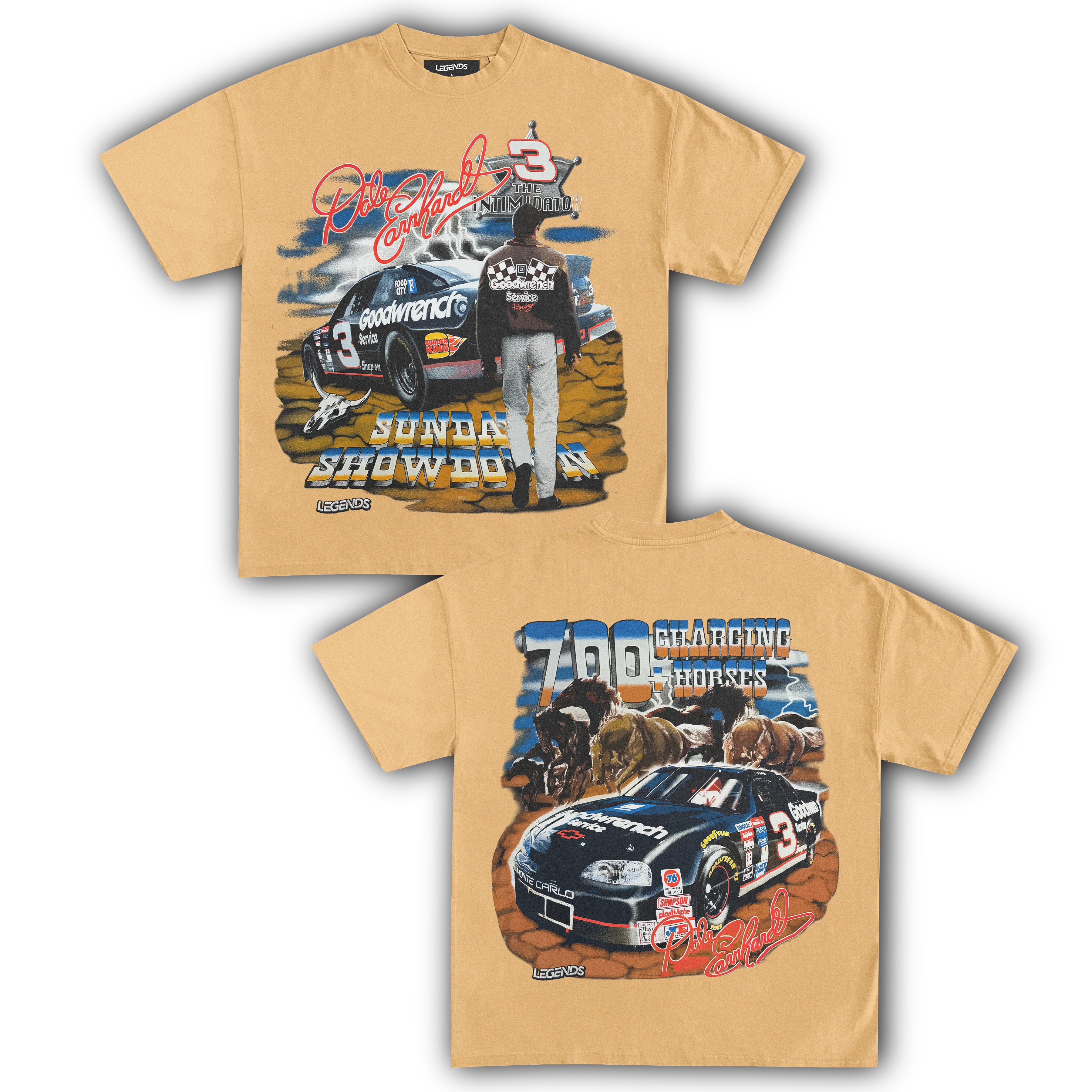 DALE EARNHARDT THE INTIMIDATOR TEE (Double Sided) - Image 10