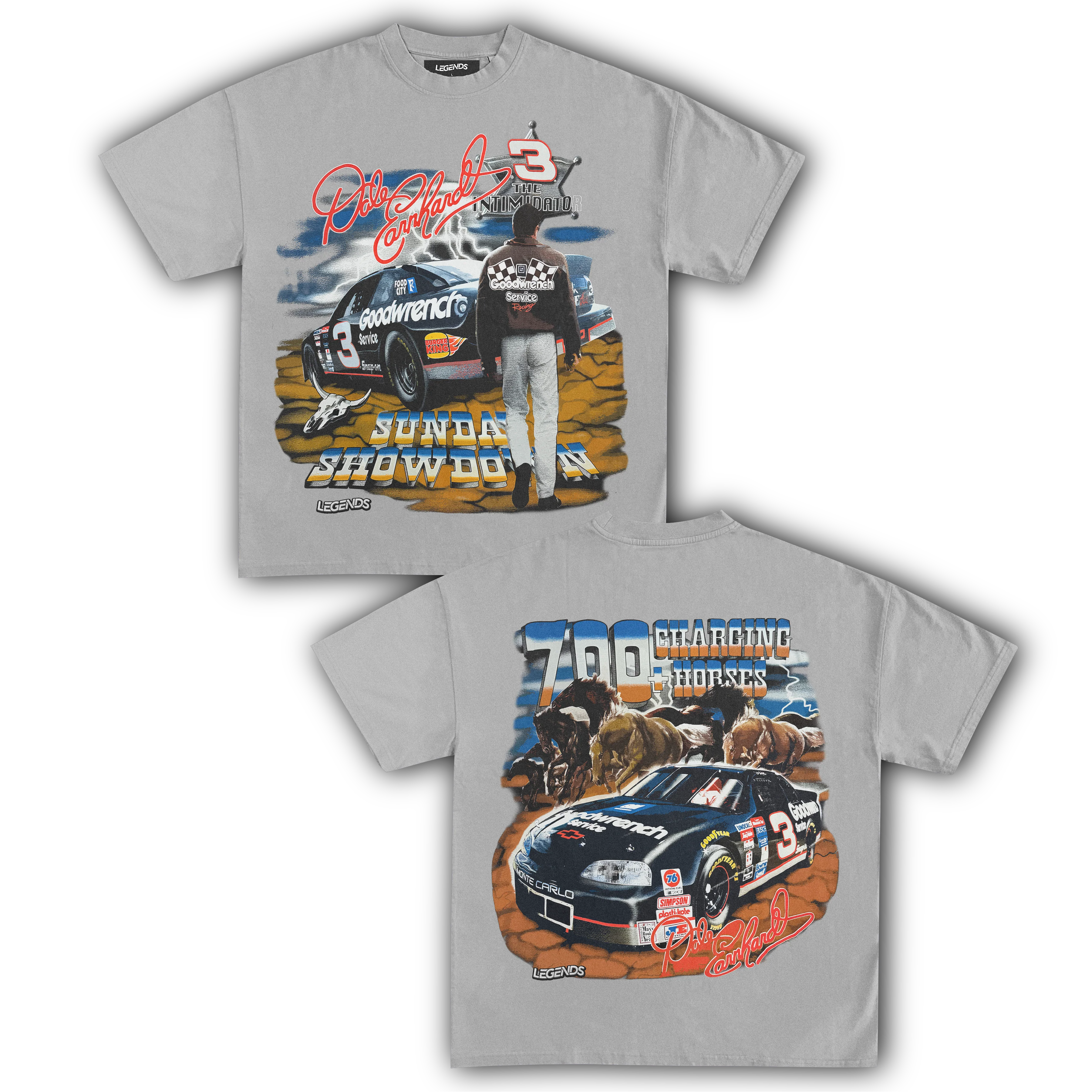DALE EARNHARDT THE INTIMIDATOR TEE (Double Sided) - Image 11