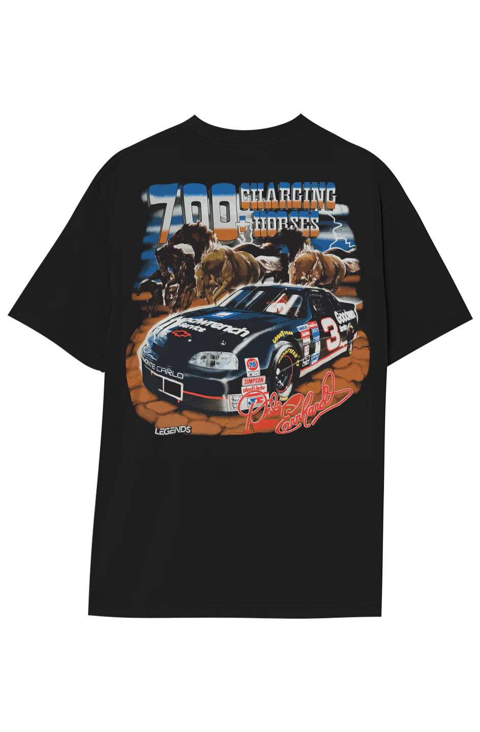 DALE EARNHARDT THE INTIMIDATOR TEE (Double Sided) - Image 17
