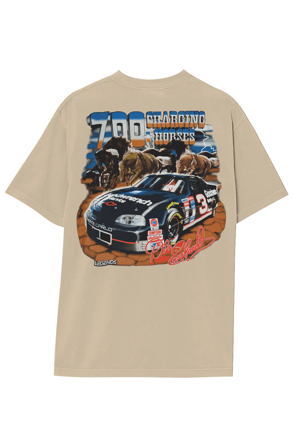 DALE EARNHARDT THE INTIMIDATOR TEE (Double Sided) - Image 19