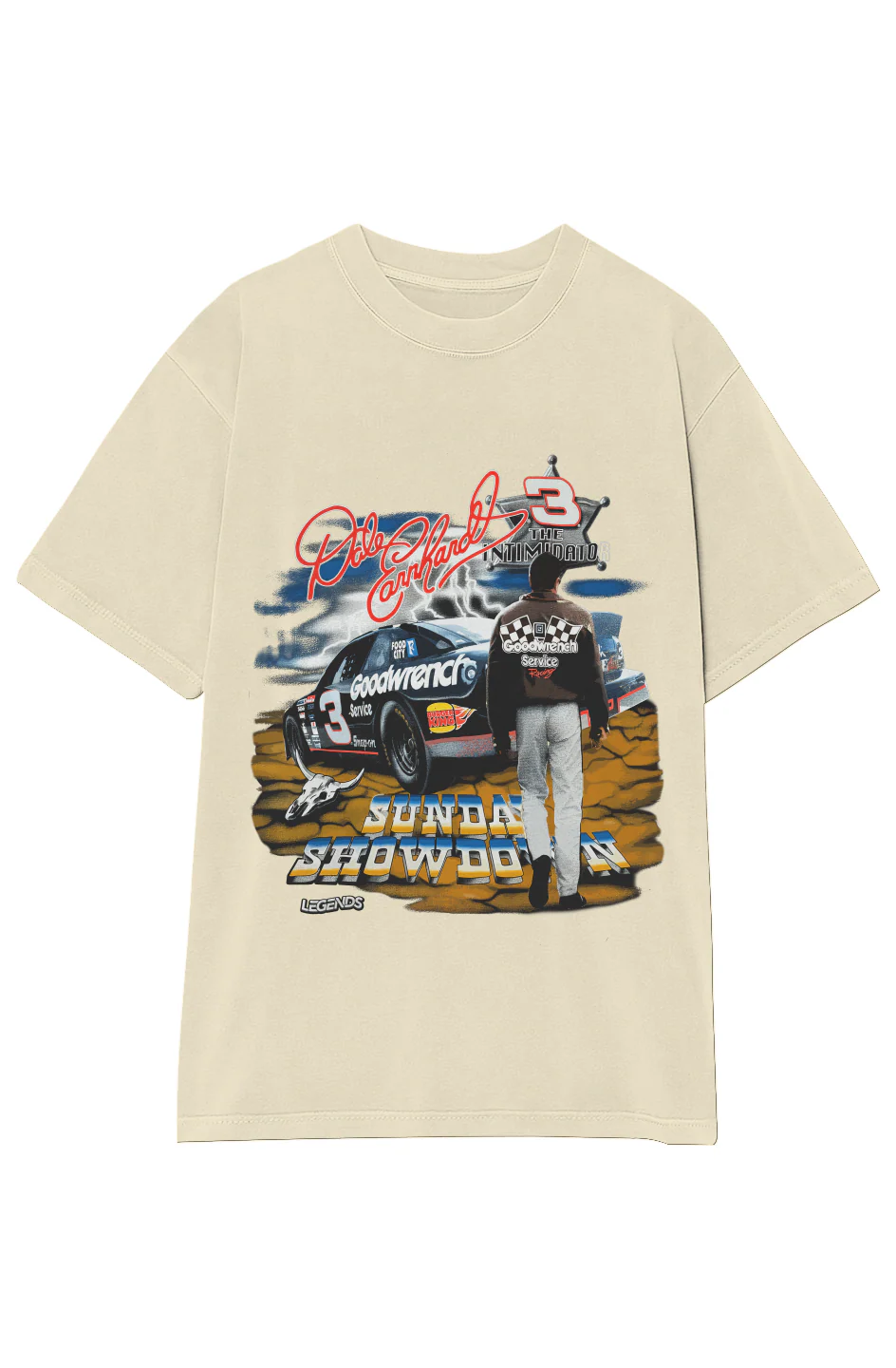 DALE EARNHARDT THE INTIMIDATOR TEE (Double Sided) - Image 24