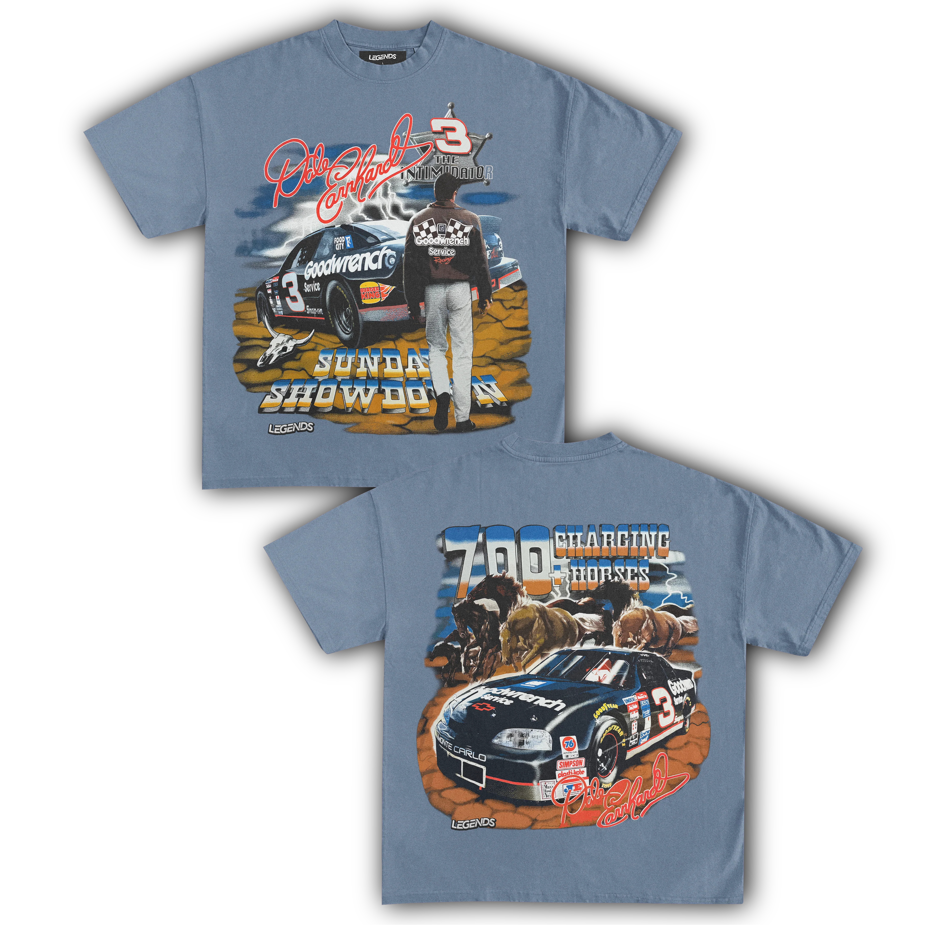 DALE EARNHARDT THE INTIMIDATOR TEE (Double Sided) - Image 4