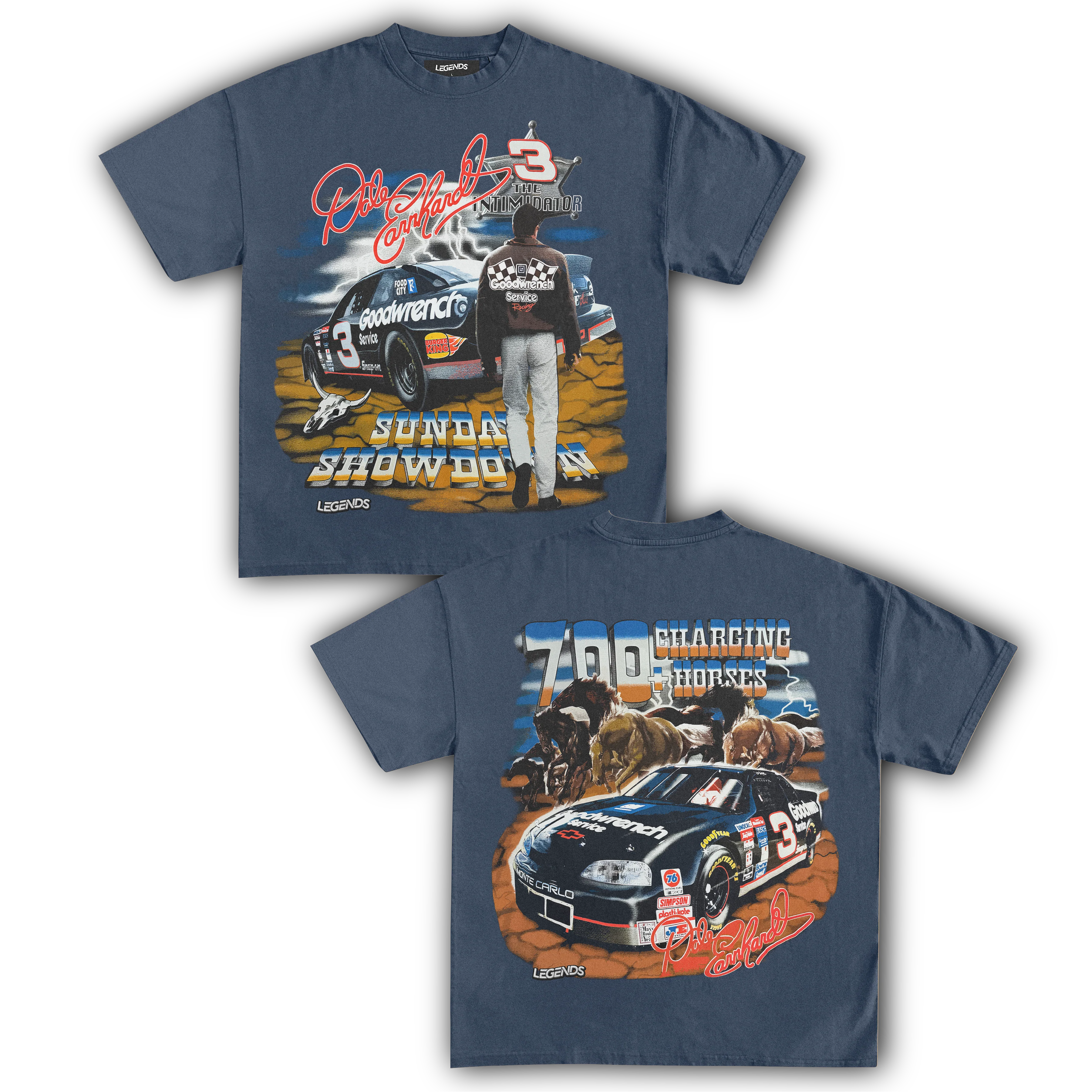 DALE EARNHARDT THE INTIMIDATOR TEE (Double Sided) - Image 5
