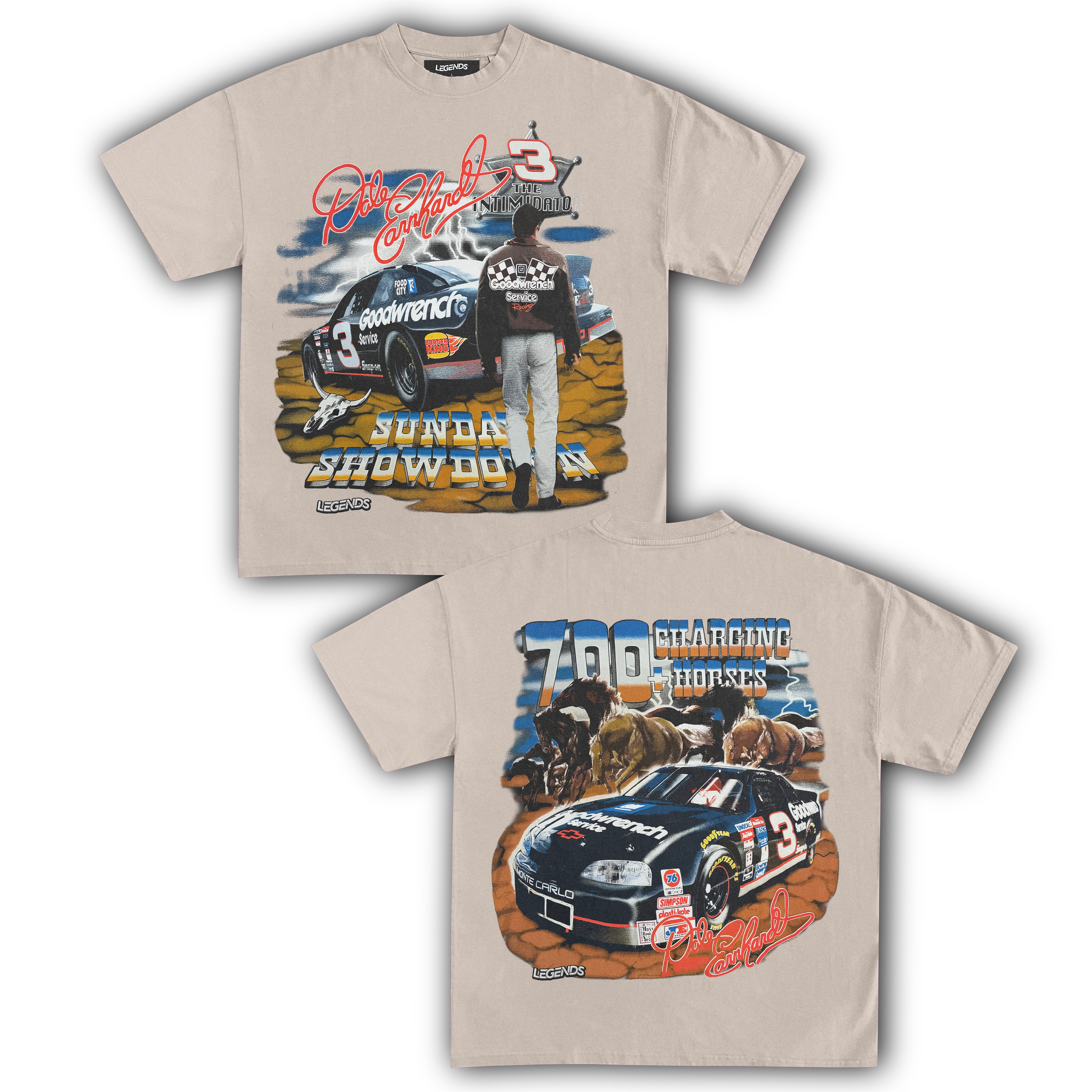 DALE EARNHARDT THE INTIMIDATOR TEE (Double Sided) - Image 6