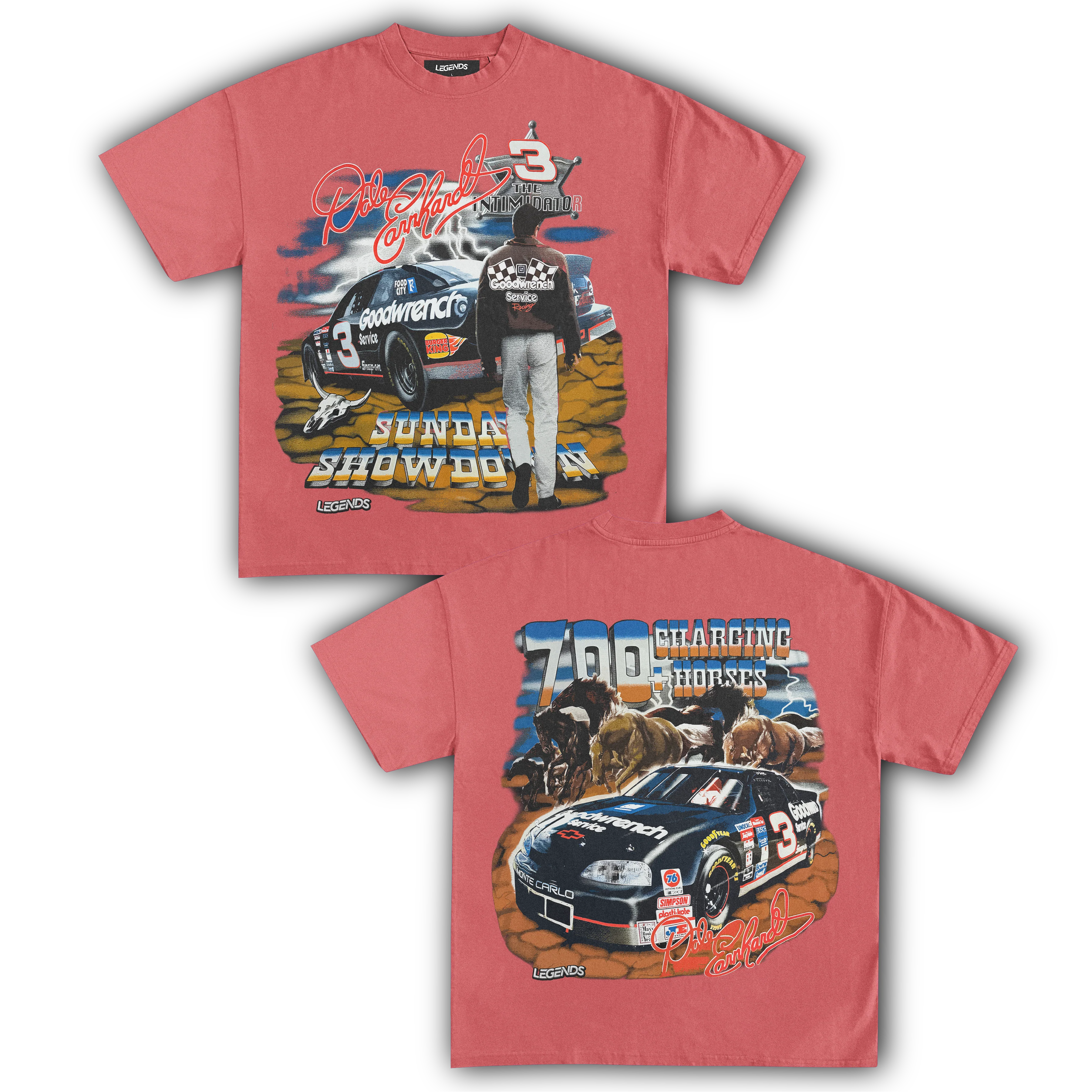 DALE EARNHARDT THE INTIMIDATOR TEE (Double Sided) - Image 7