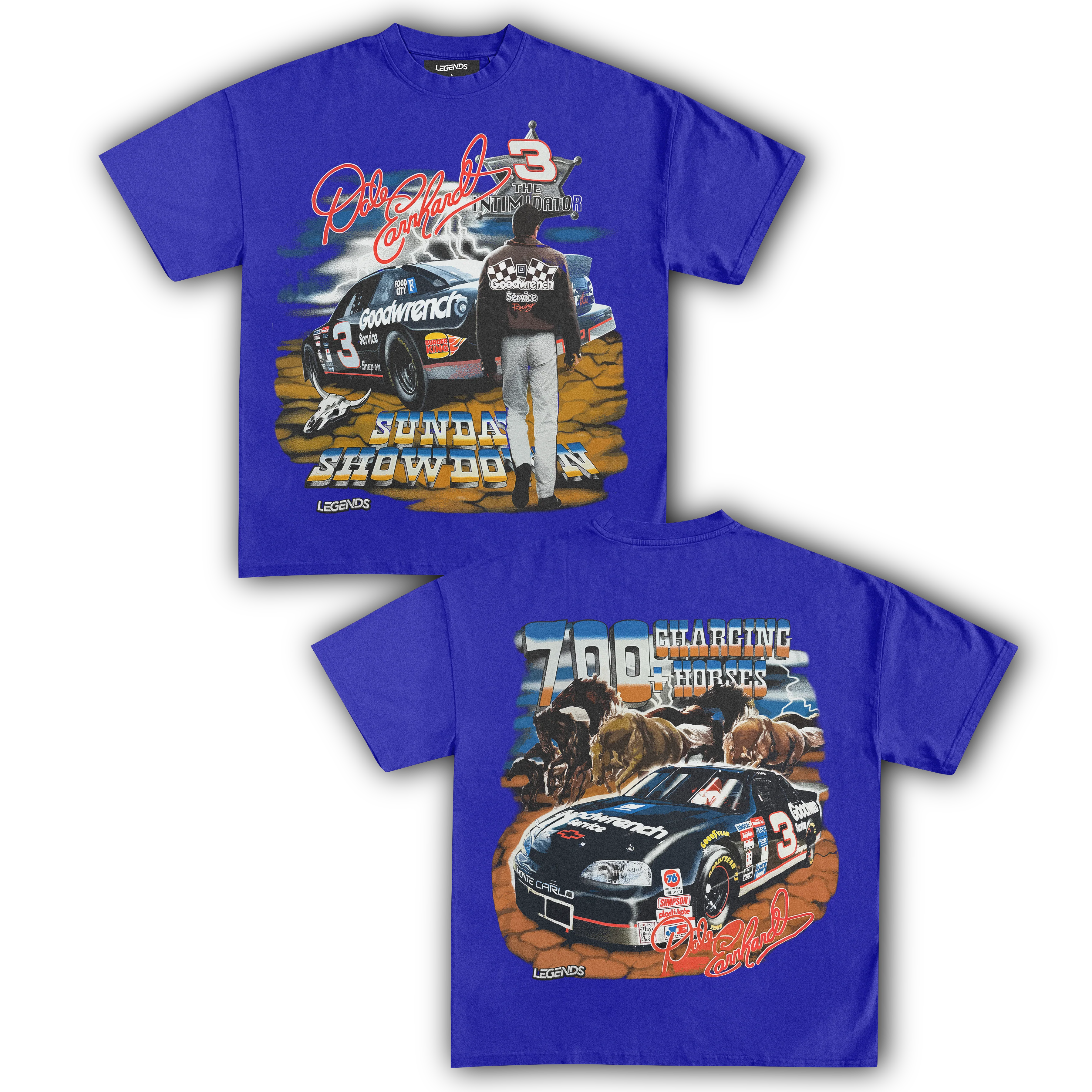 DALE EARNHARDT THE INTIMIDATOR TEE (Double Sided) - Image 8
