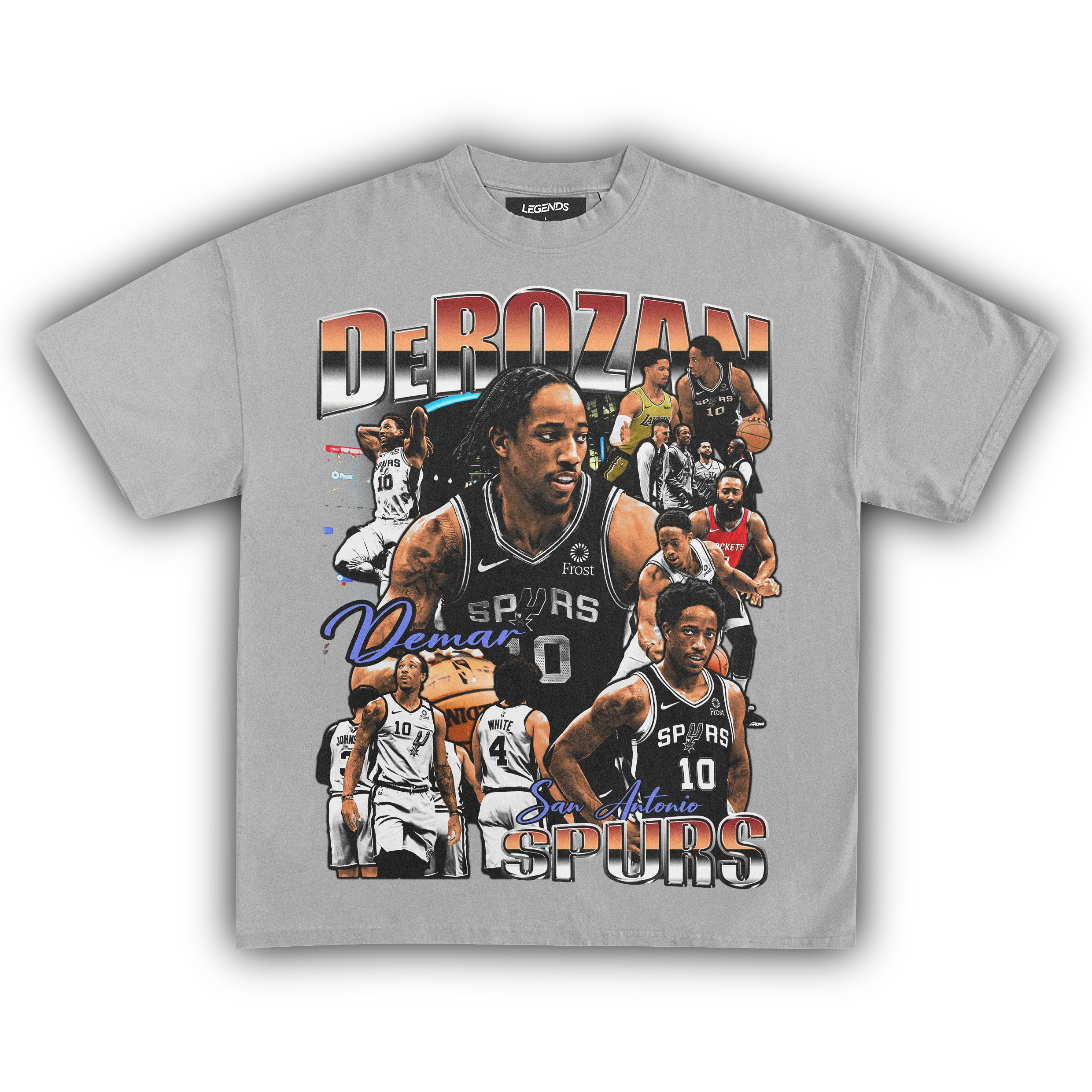 DEMAR DEROZAN SPURS TEE - Image 5