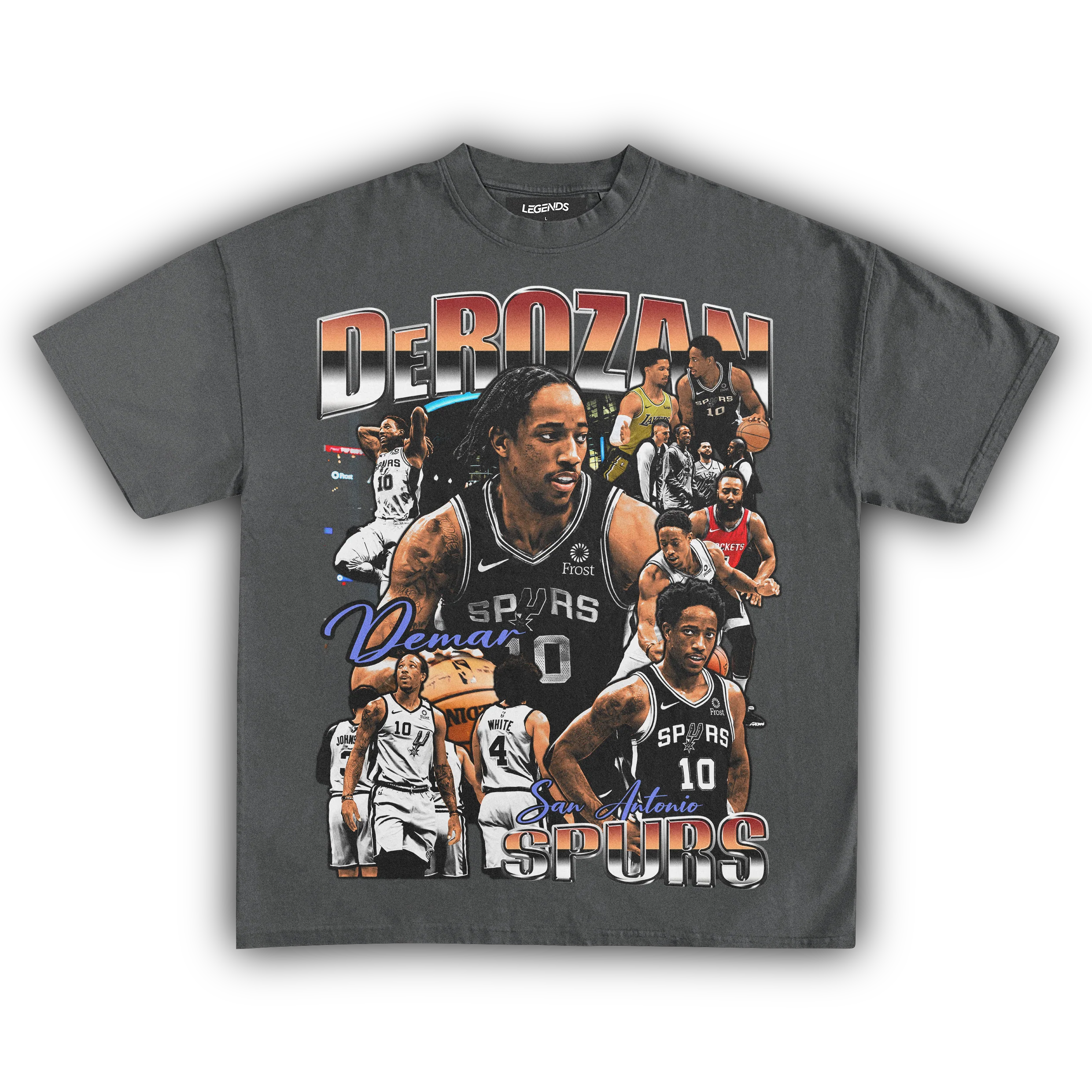DEMAR DEROZAN SPURS TEE - Image 6