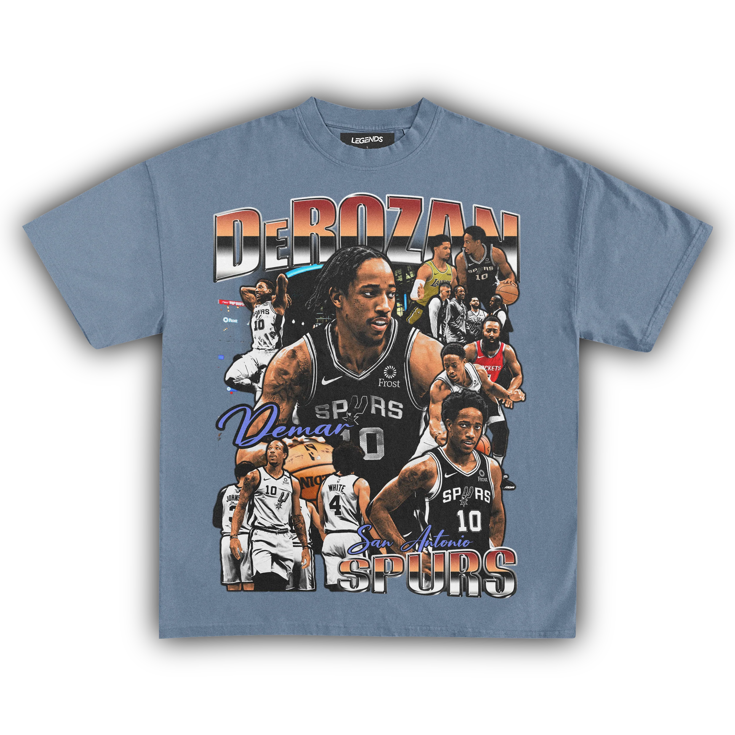 DEMAR DEROZAN SPURS TEE - Image 7
